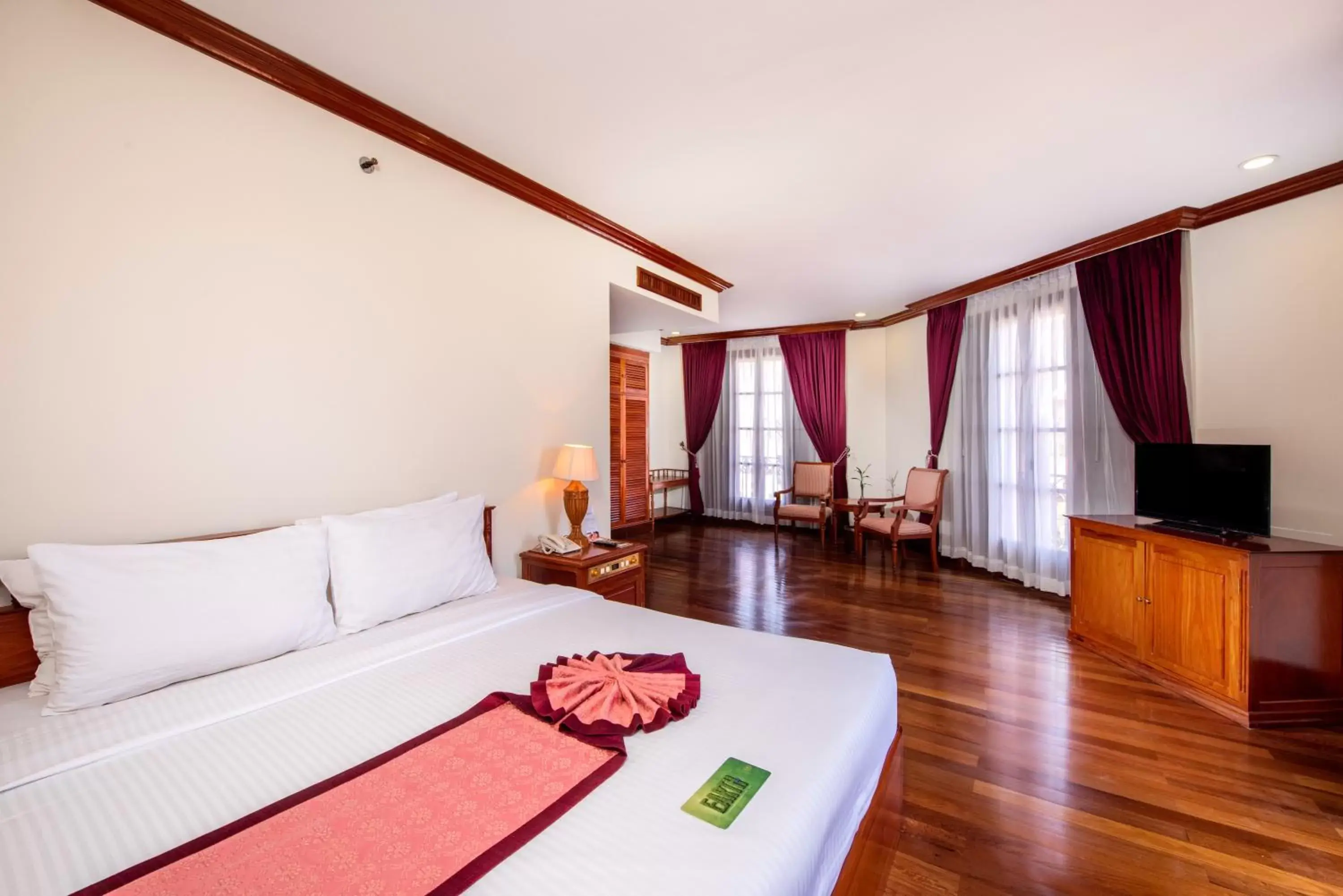 Photo of the whole room in Steung Siemreap Hotel