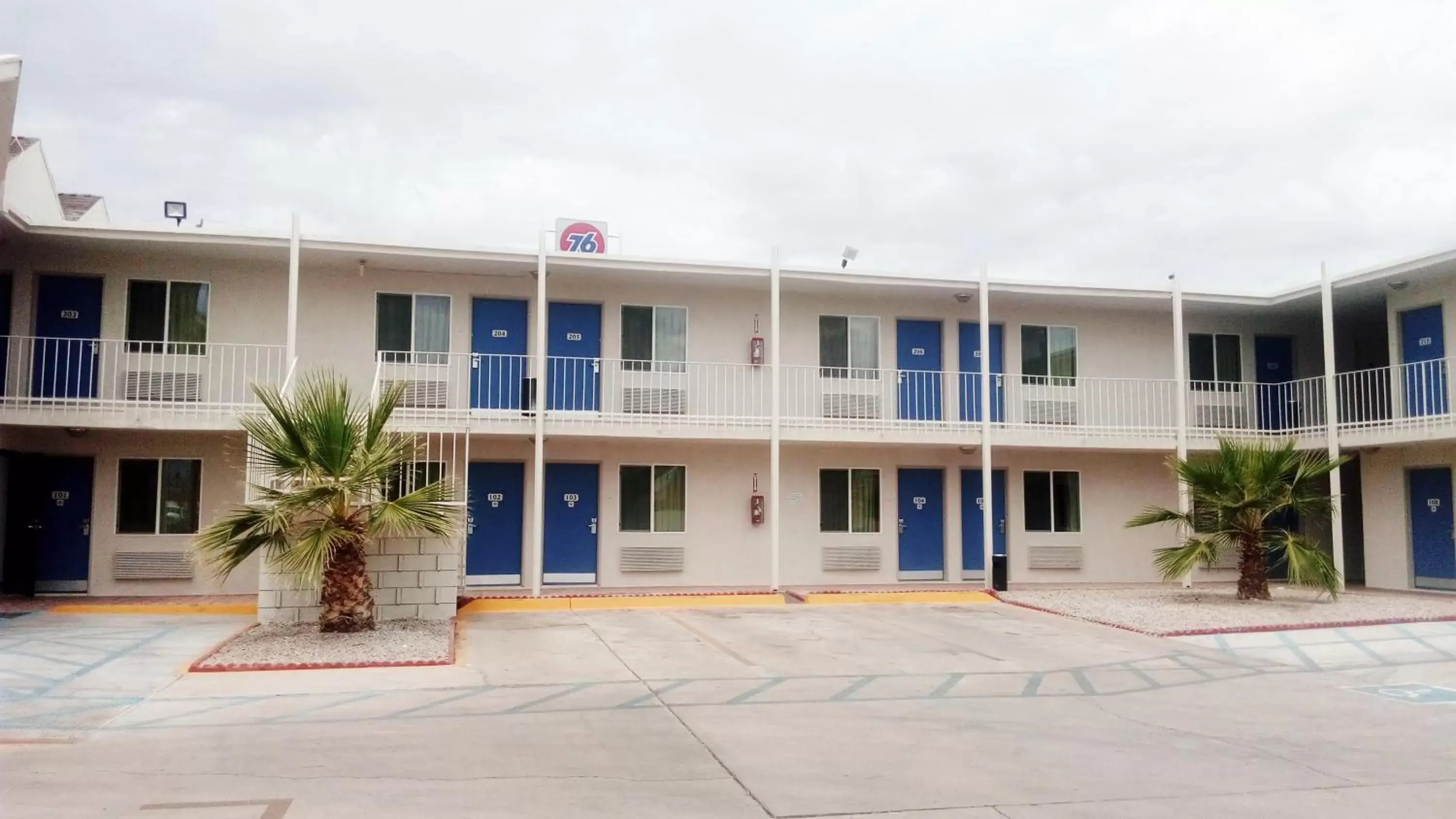 Floor plan, Property Building in Motel 6-Blythe, CA - South