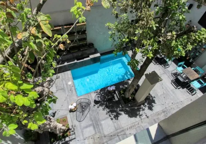 Pool View in Antigua Trece Hotel Fusión