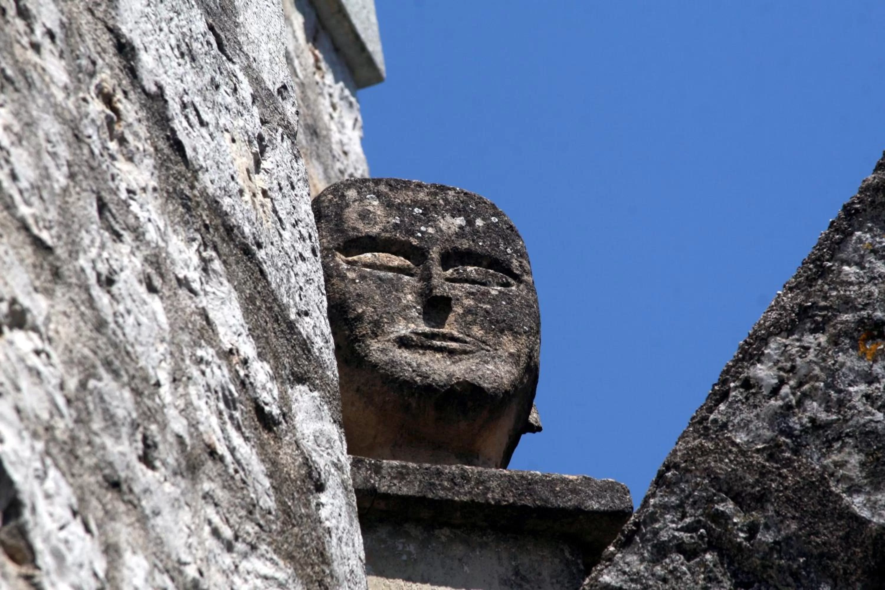 Decorative detail in Masseria Tolla
