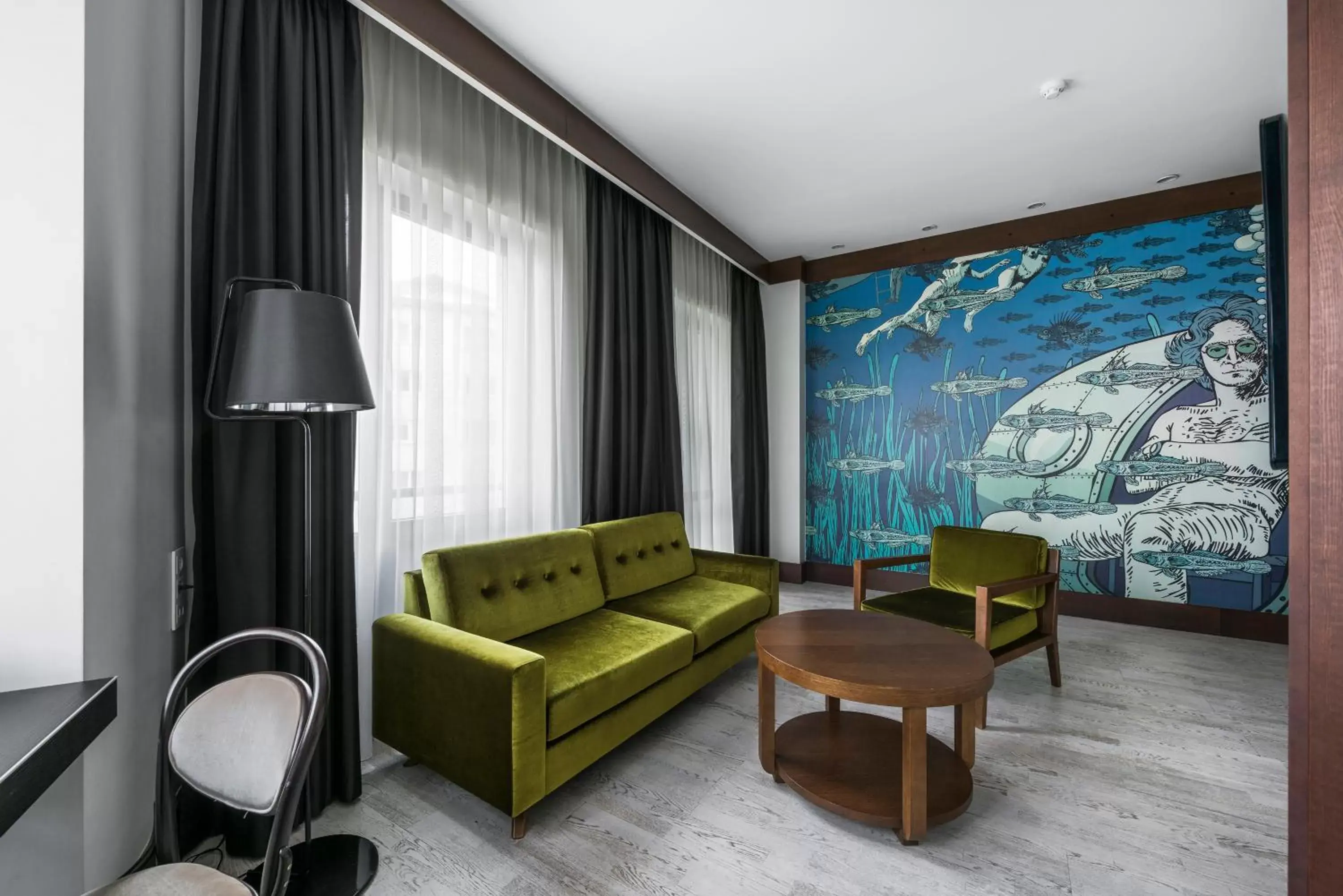 Living room, Seating Area in Comfort Hotel LT - Rock 'n' Roll Vilnius