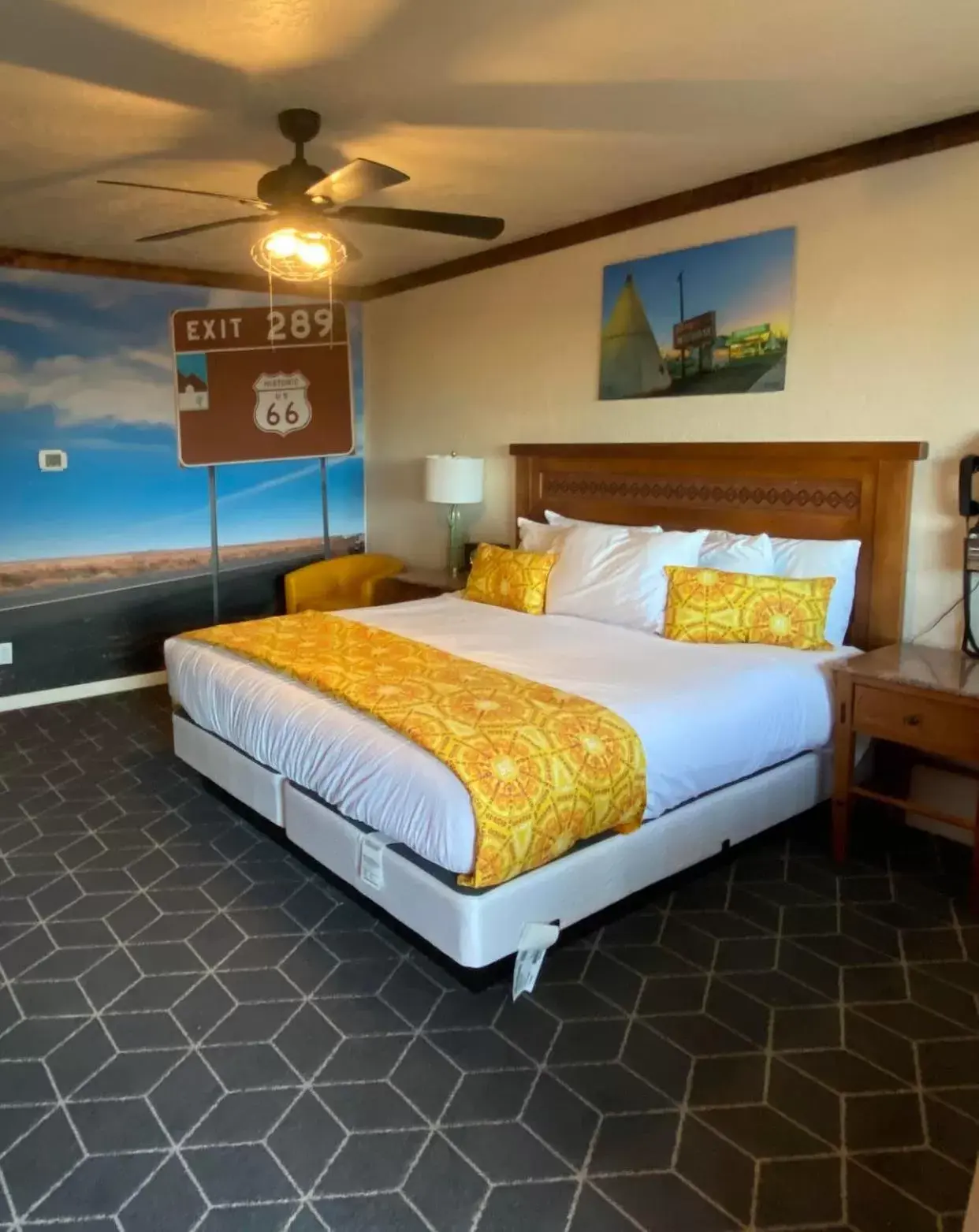 Bed in Hotel El Rancho