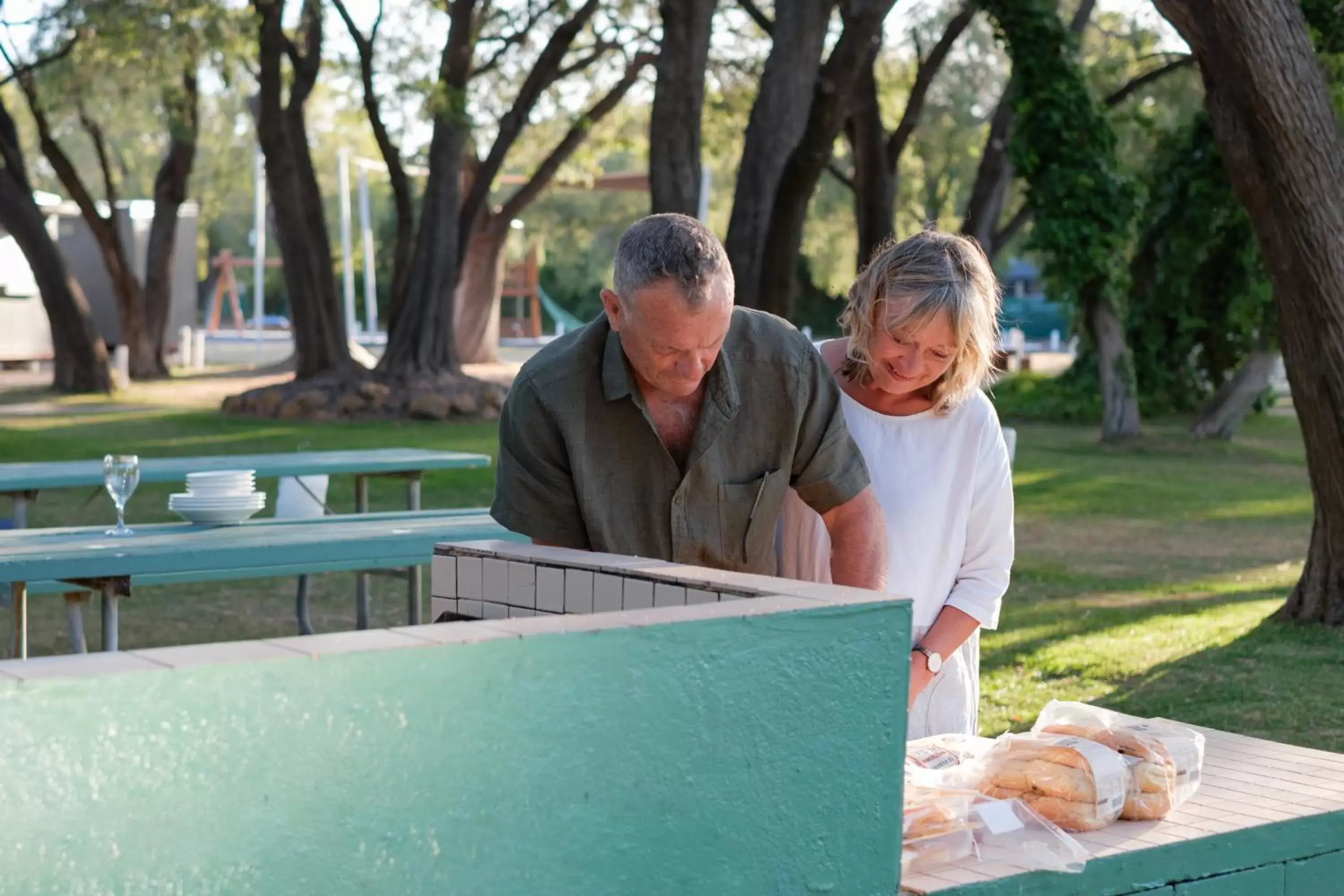 BBQ facilities in Bayview Geographe Resort Busselton