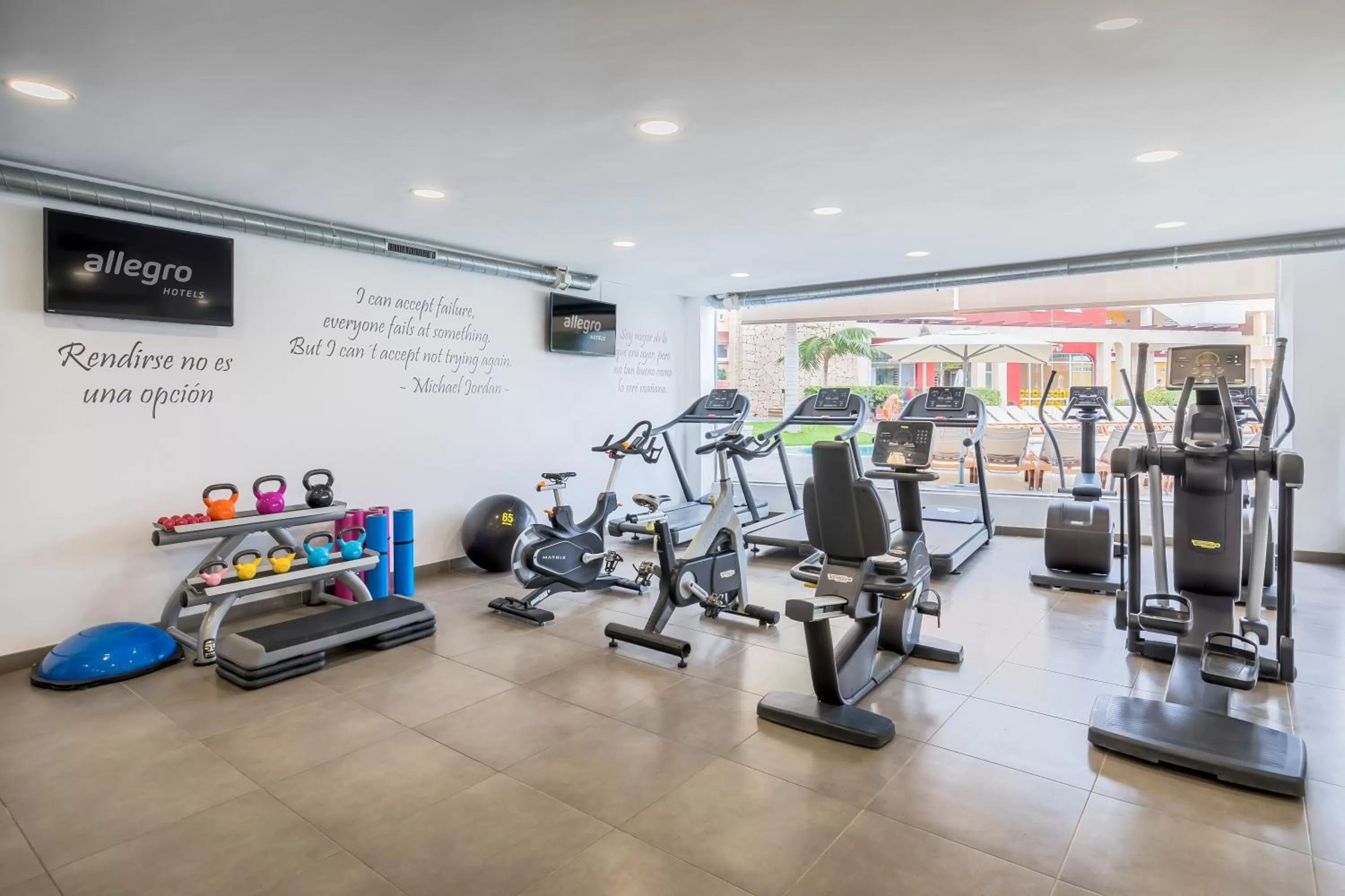 Fitness centre/facilities in Allegro Isora