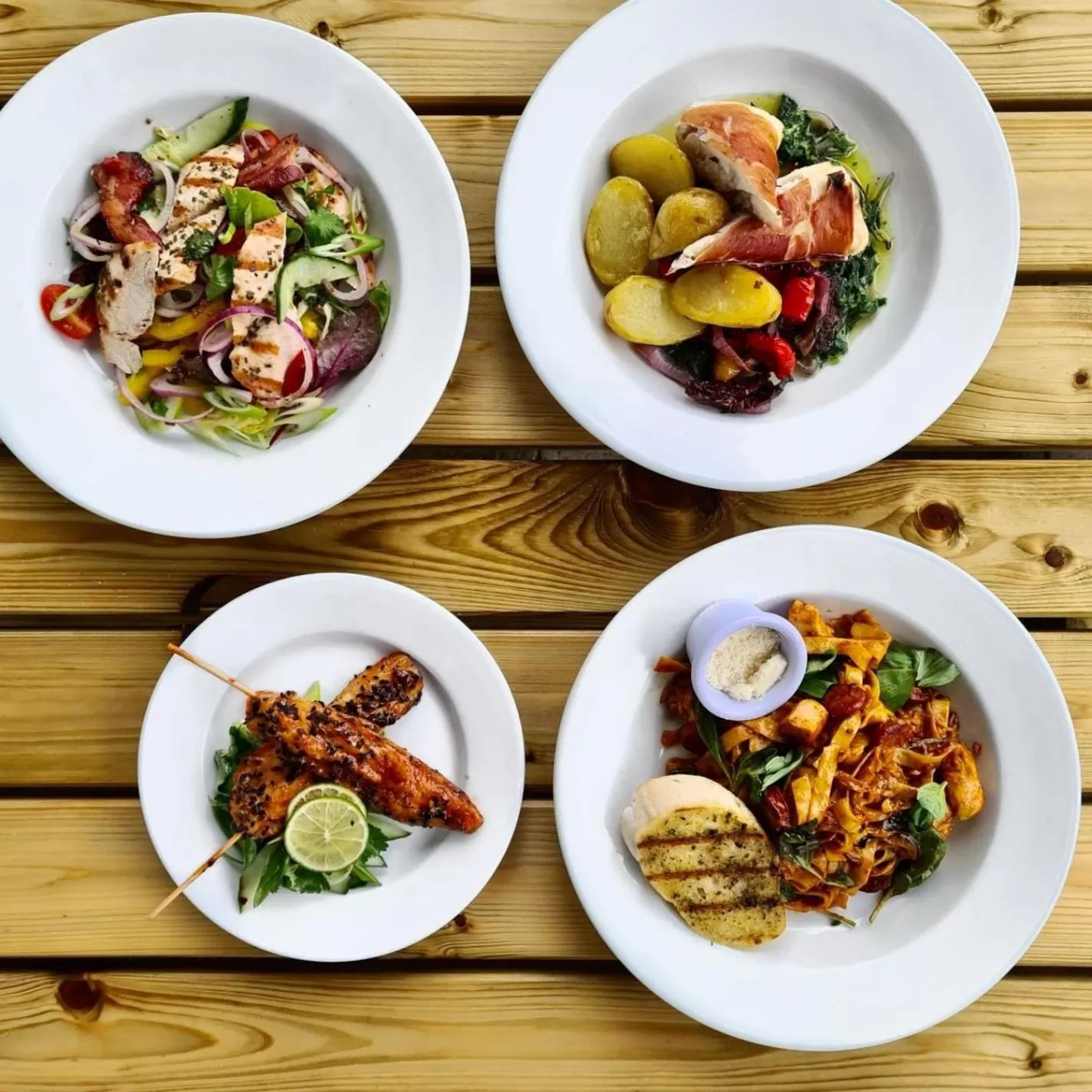 Food close-up in New Inn Hotel