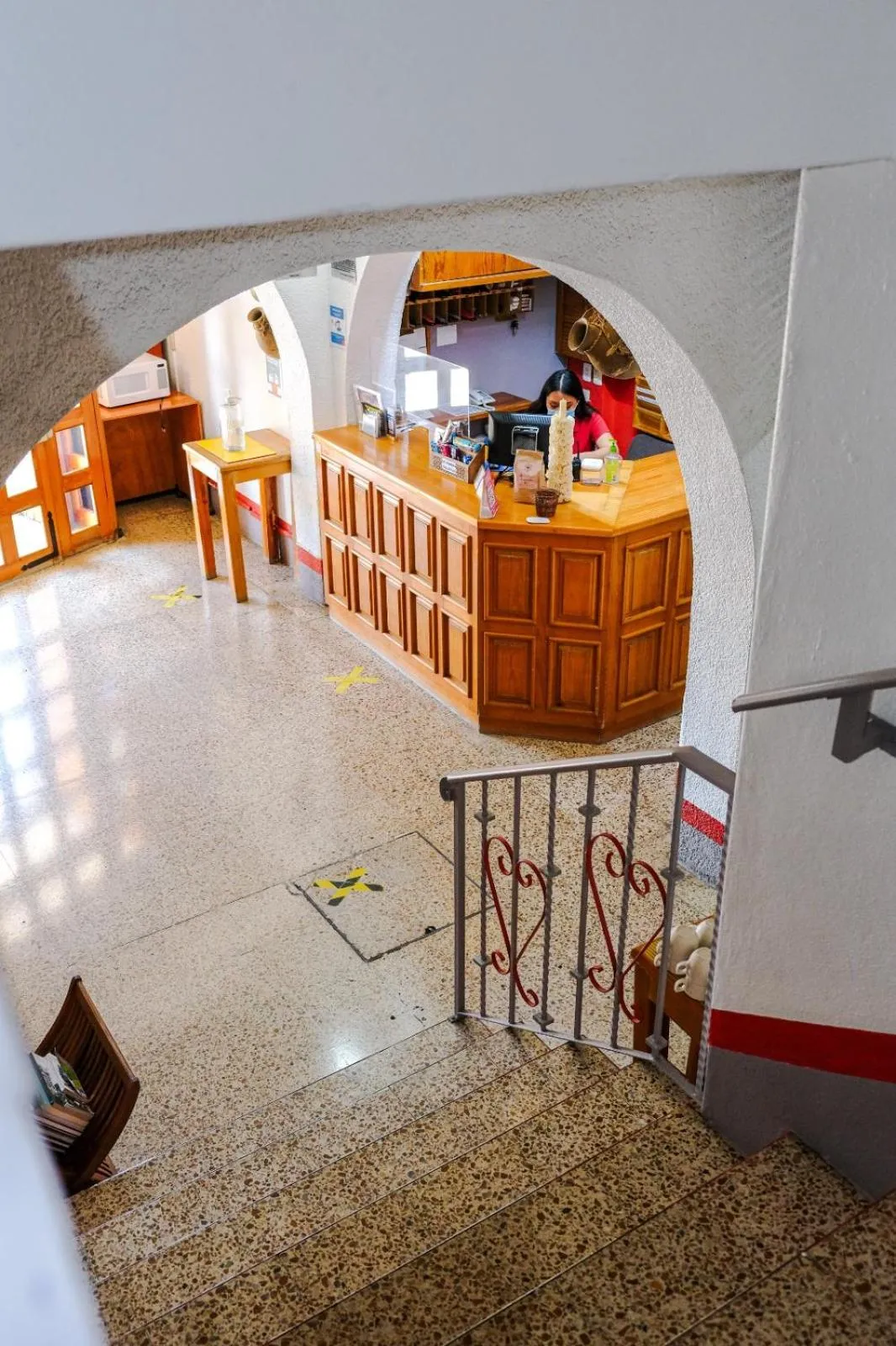 Lobby or reception in Hotel Posada el Cid