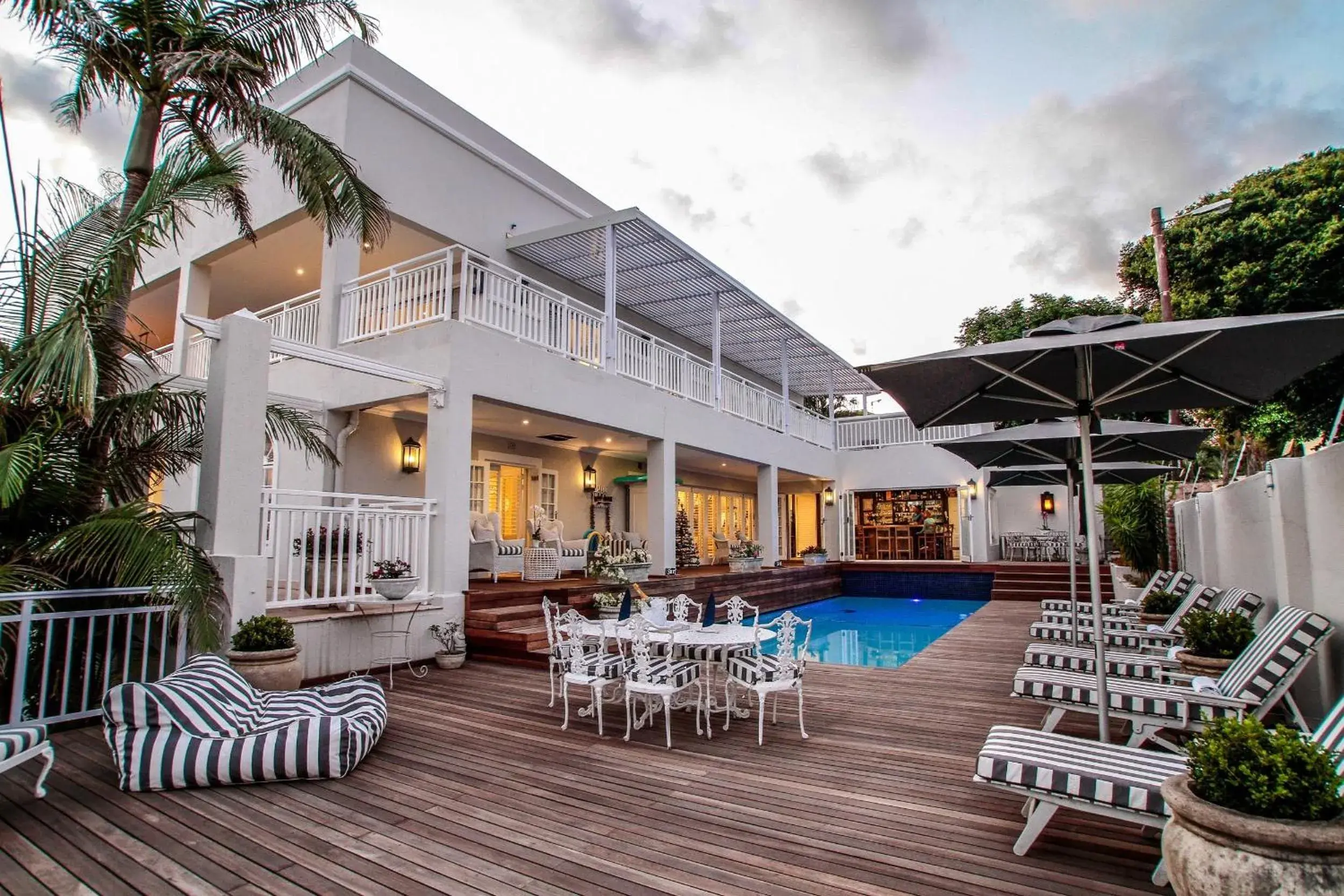 Swimming pool, Property Building in Sandals Guest House