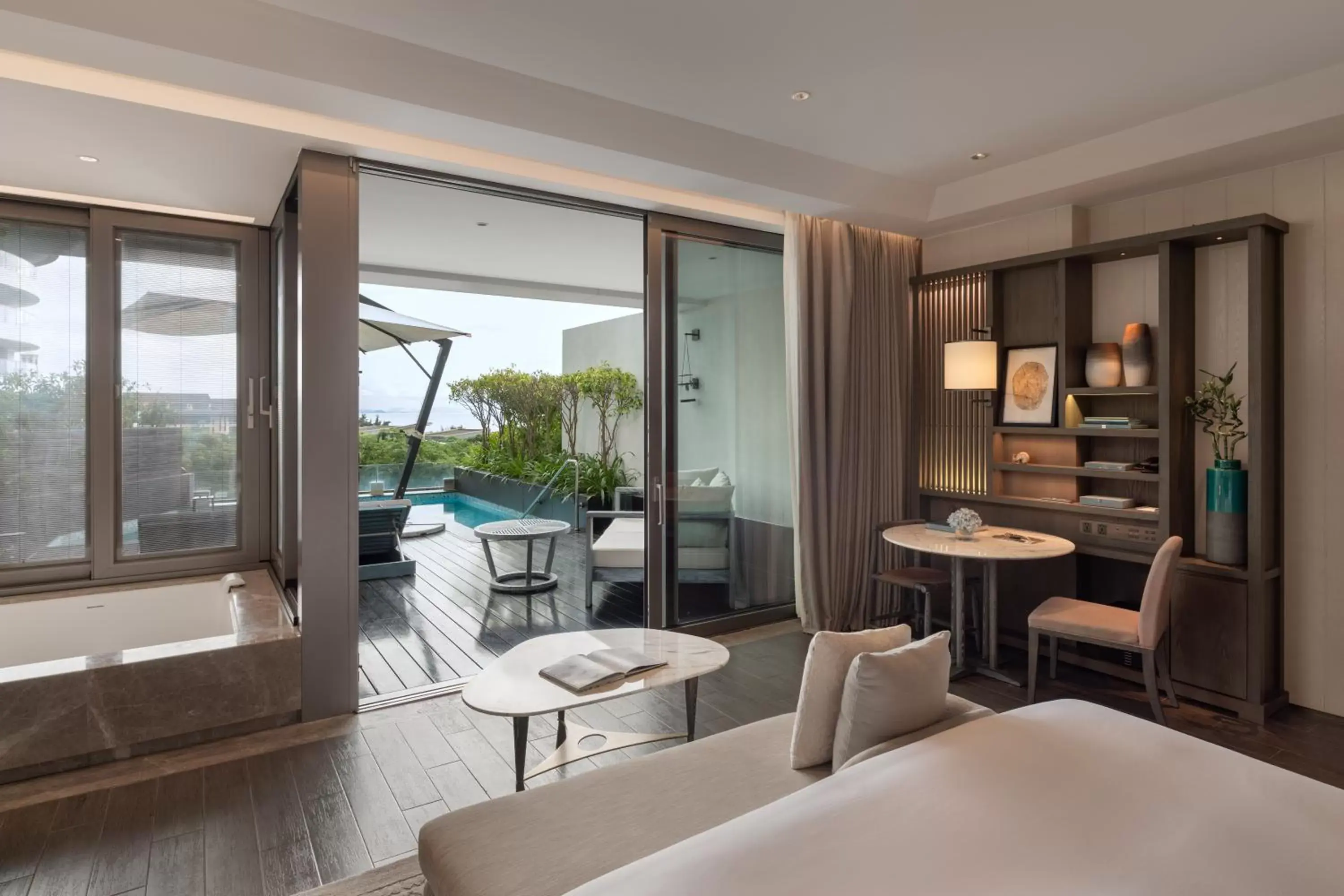 Ocean View Pool King in Rosewood Sanya Ocean View Pool King in Rosewood Sanya