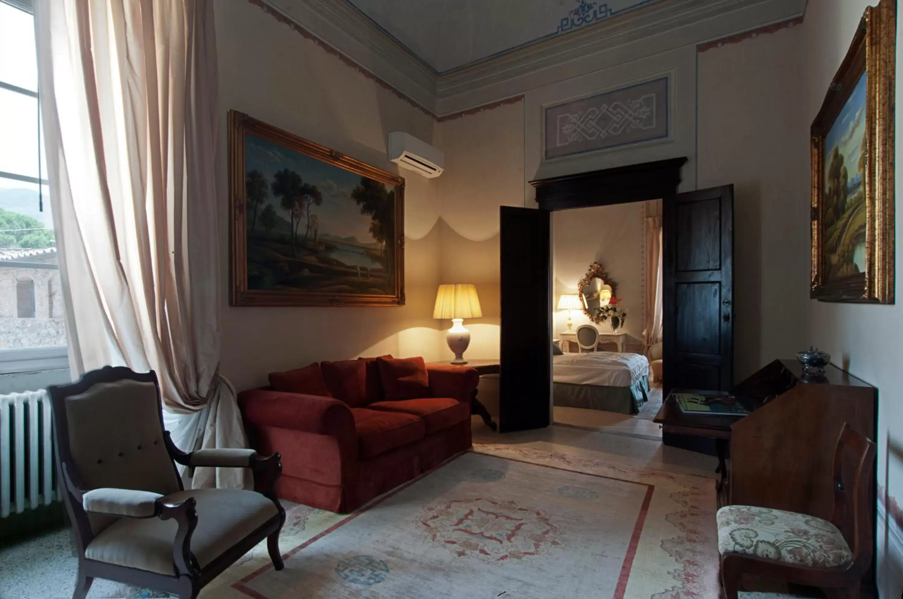 Seating Area in Villa Scorzi - Residenza d'Epoca - Adults only
