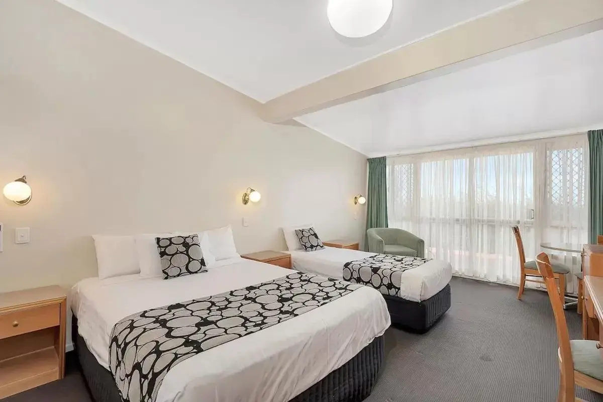 Bed in Toowoomba Motel & Events Centre