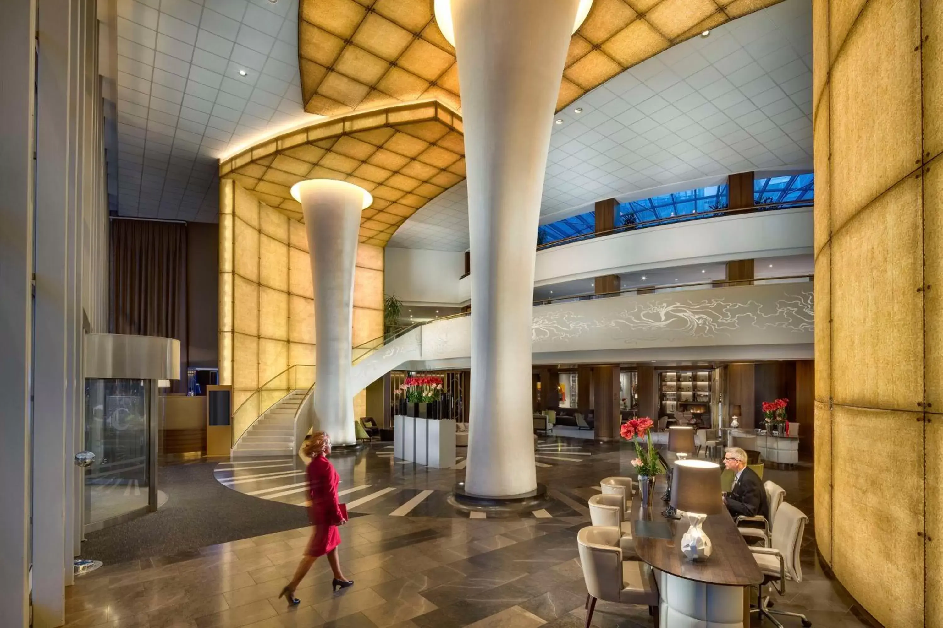 Lobby or reception in Kempinski Hotel Corvinus Budapest