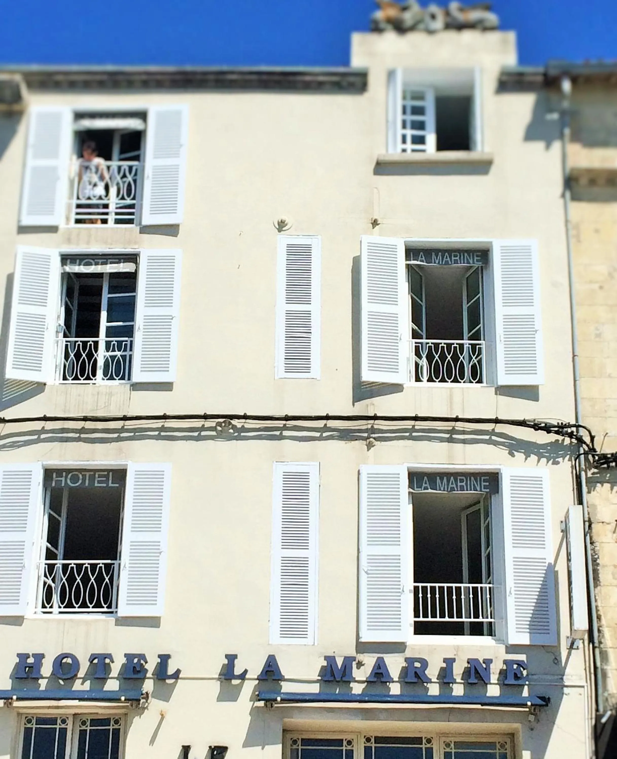 Facade/entrance in Hotel La Marine, Vieux Port