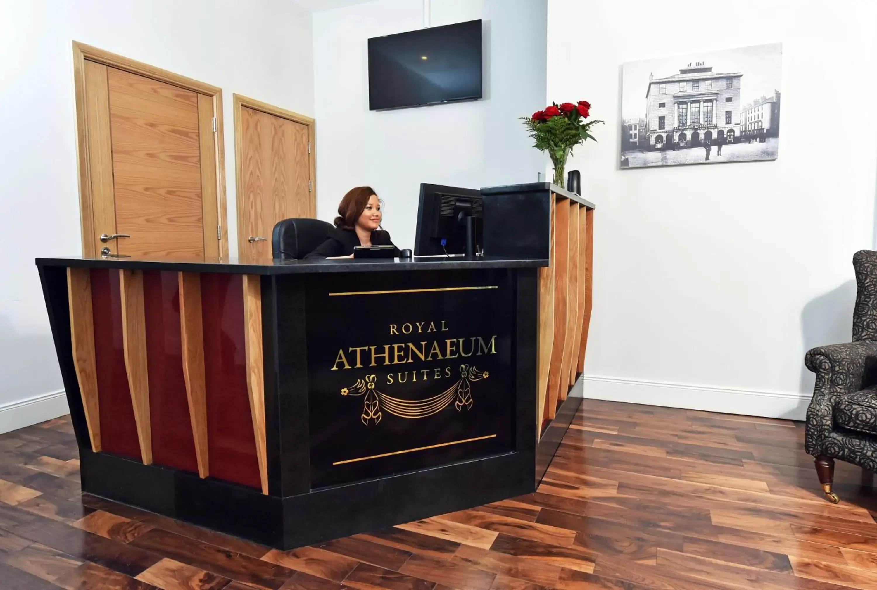 Lobby or reception in Royal Athenaeum Suites