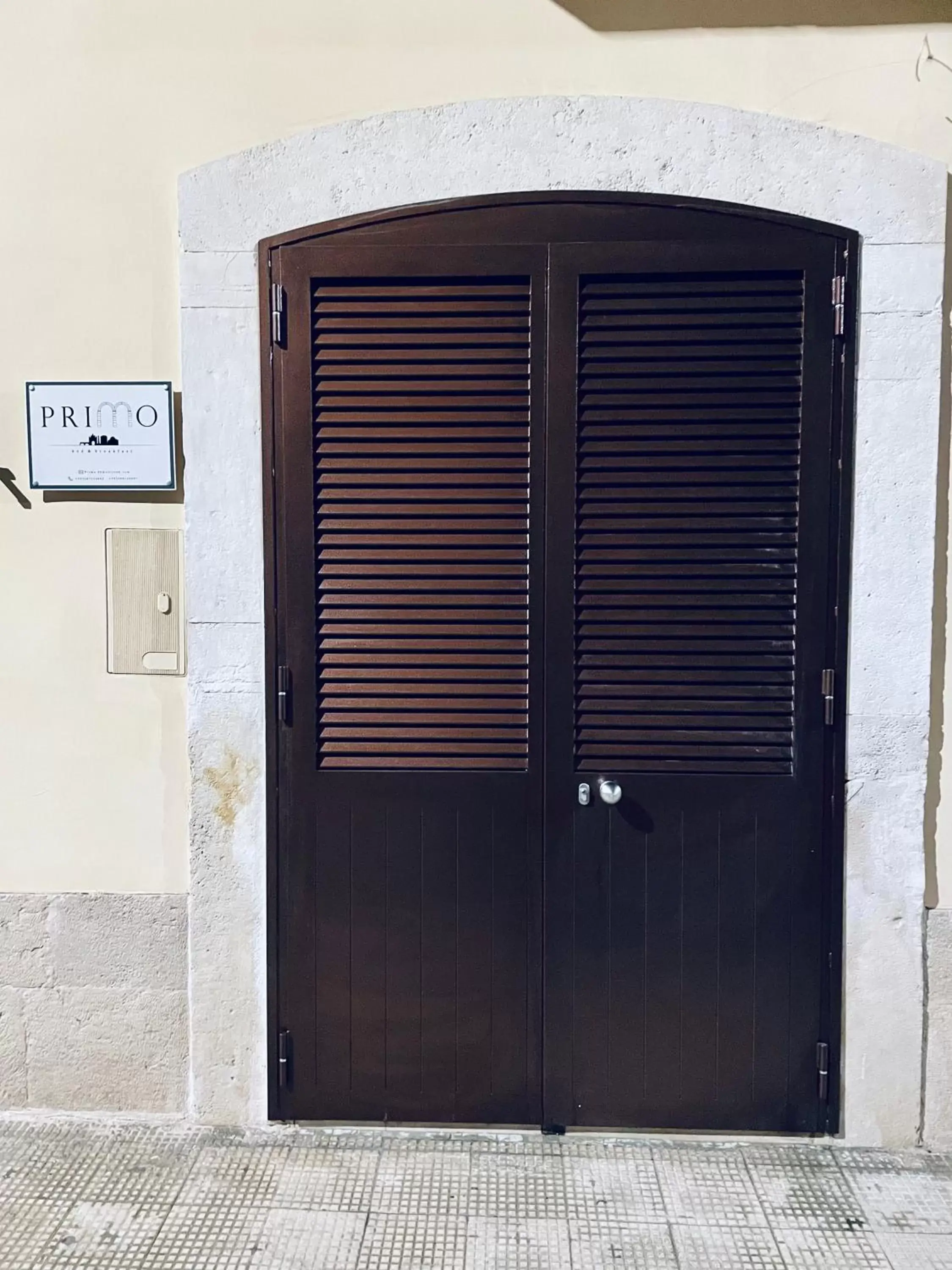 Facade/entrance in Primo bed and breakfast