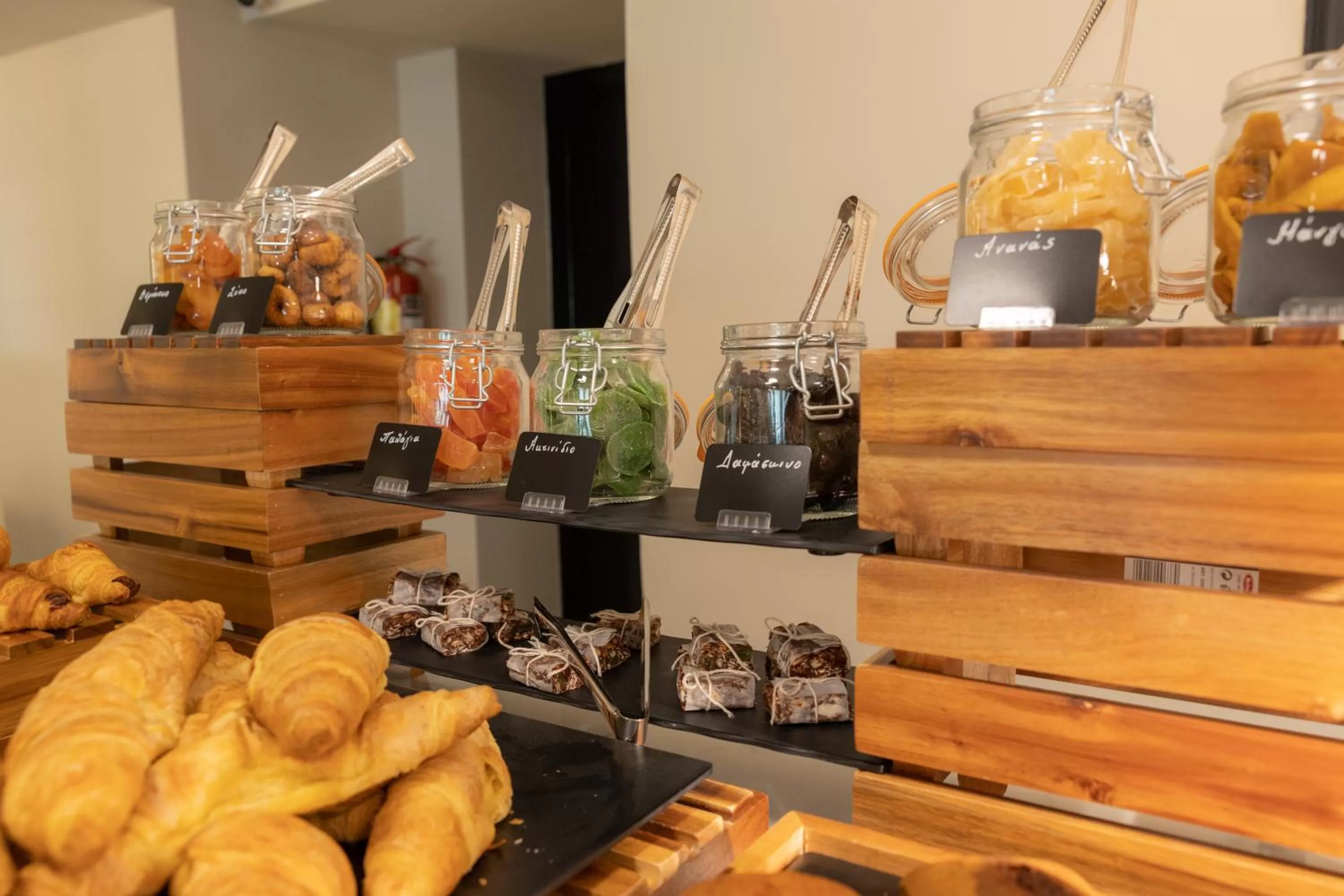 Buffet breakfast in Modern Revival Luxury Hotel