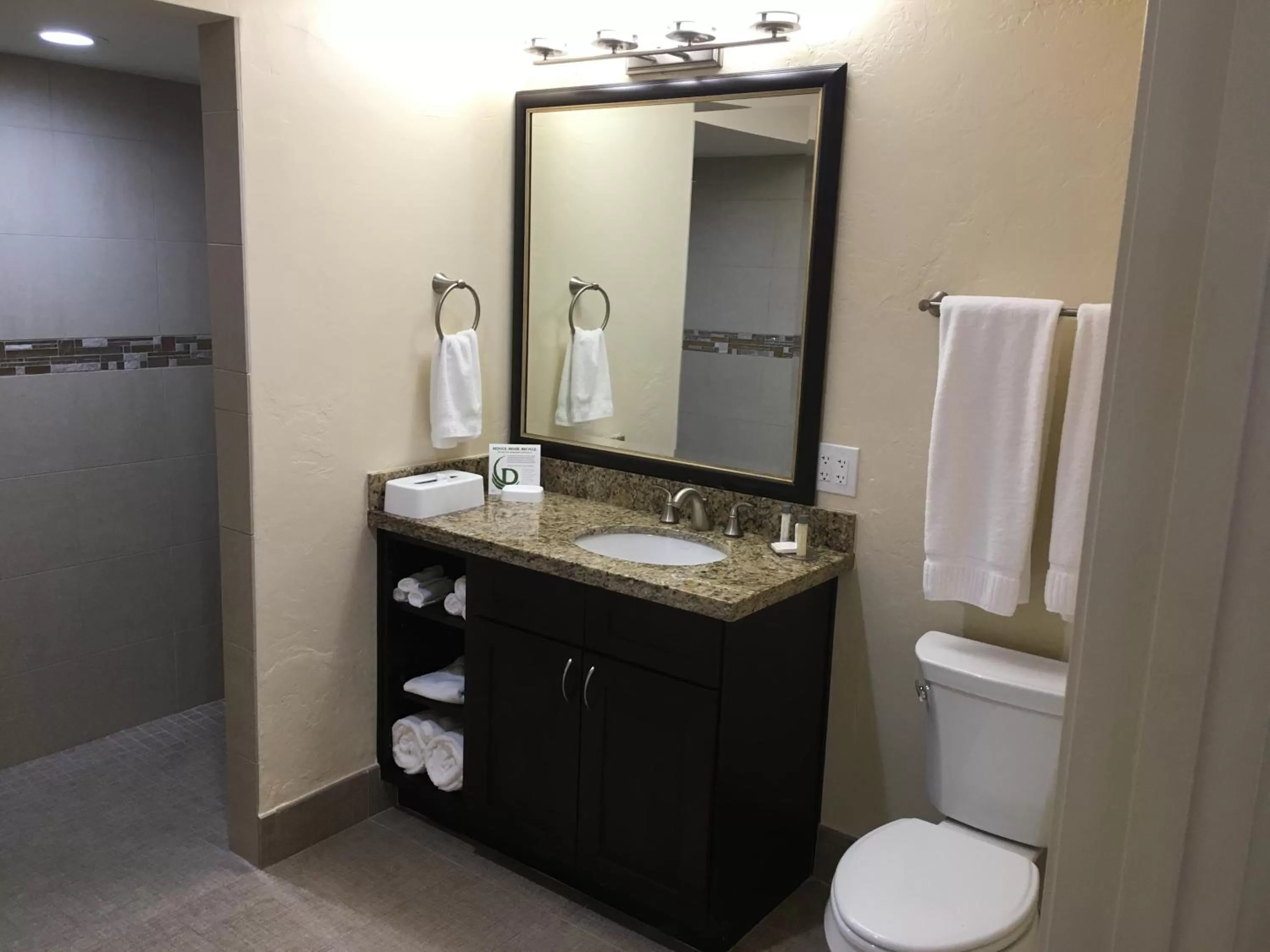 Bathroom in Hilton Vacation Club Varsity Club Tucson