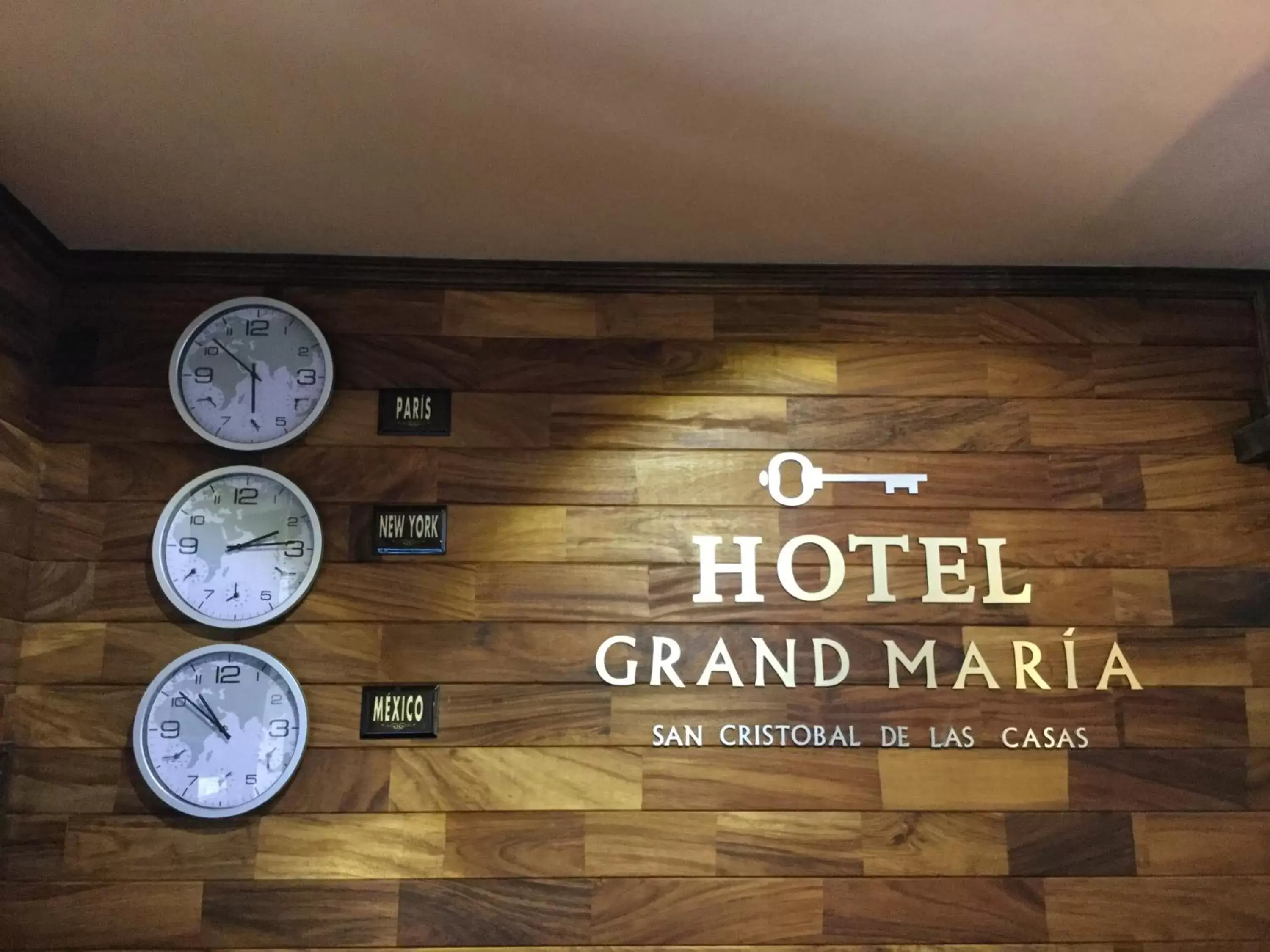 Lobby or reception, Logo/Certificate/Sign/Award in Hotel Grand Maria