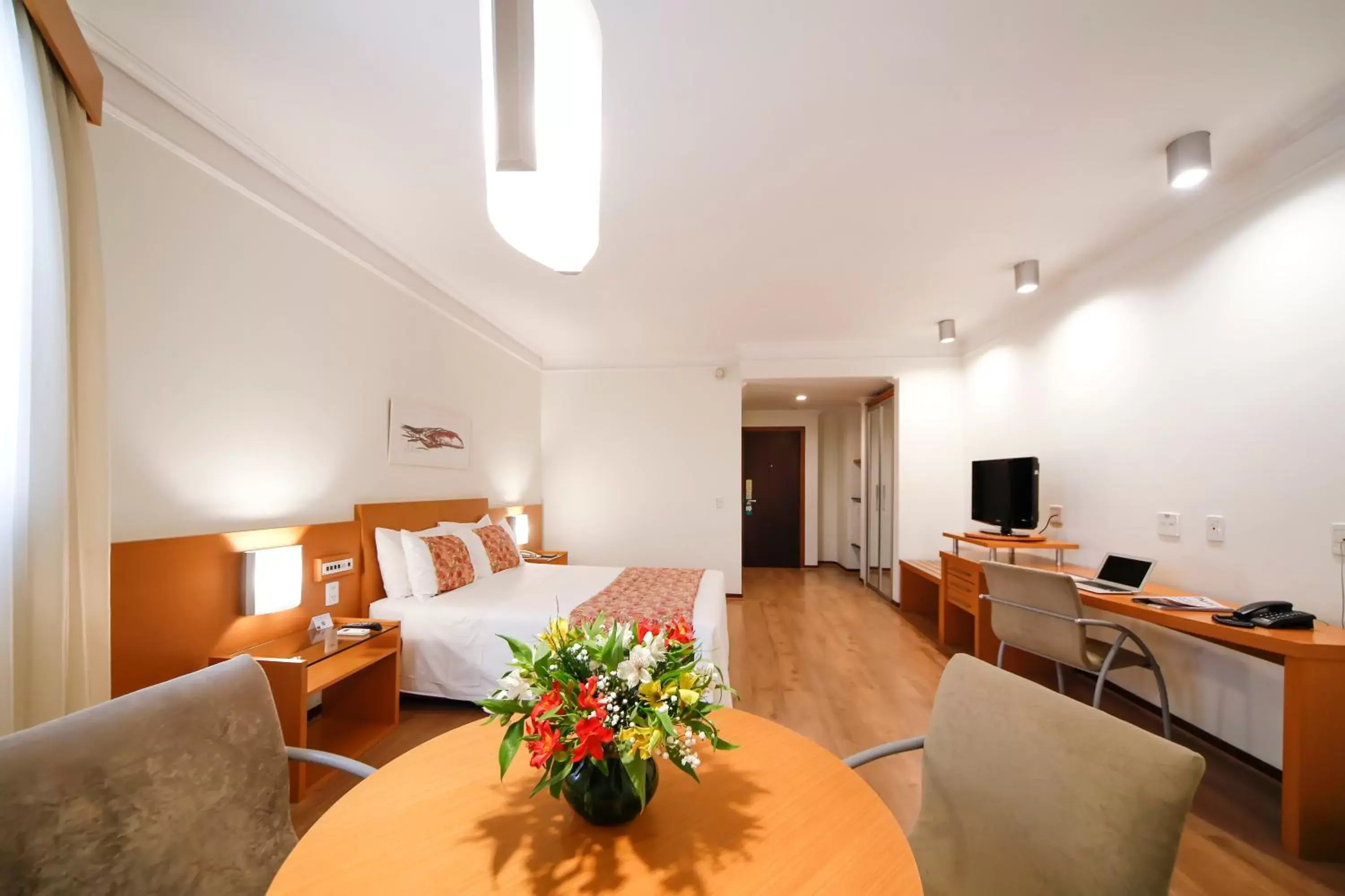 Bed in Grand Hotel Royal Sorocaba by Atlantica