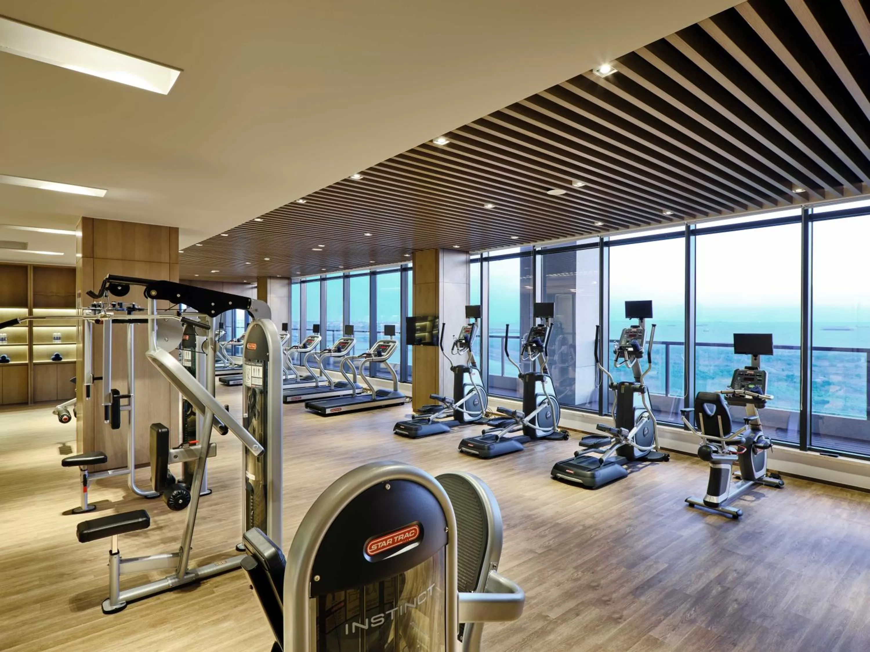 Fitness centre/facilities in Primus Hotel Shanghai Sanjiagang - Offer Pudong International Airport and Disney shuttle