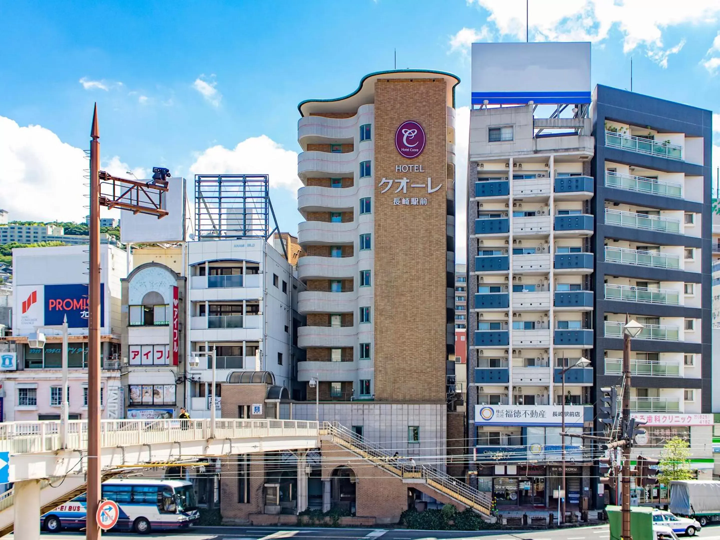 Property Building in Hotel Cuore Nagasaki Ekimae