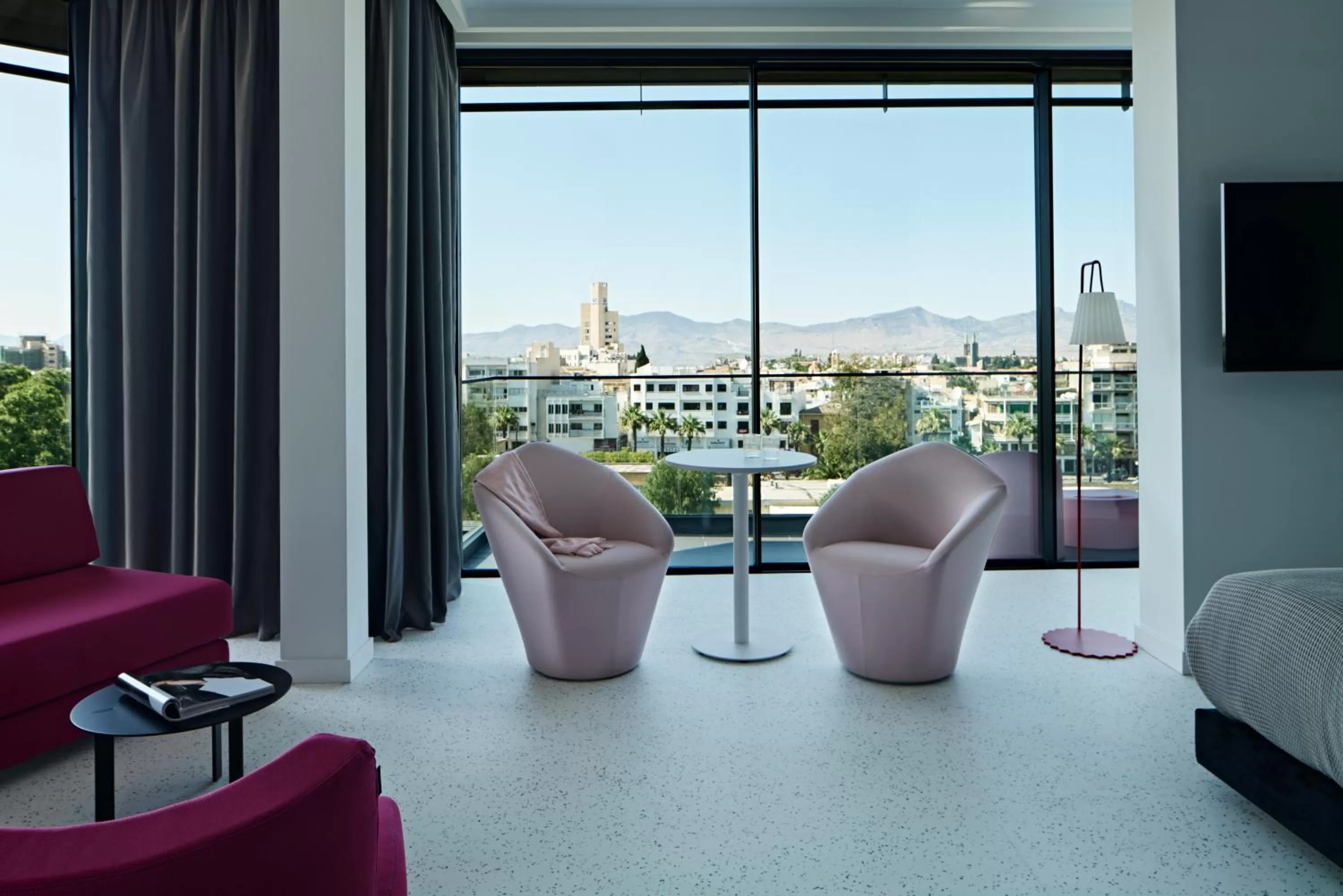 Seating area in MAP Boutique Hotel