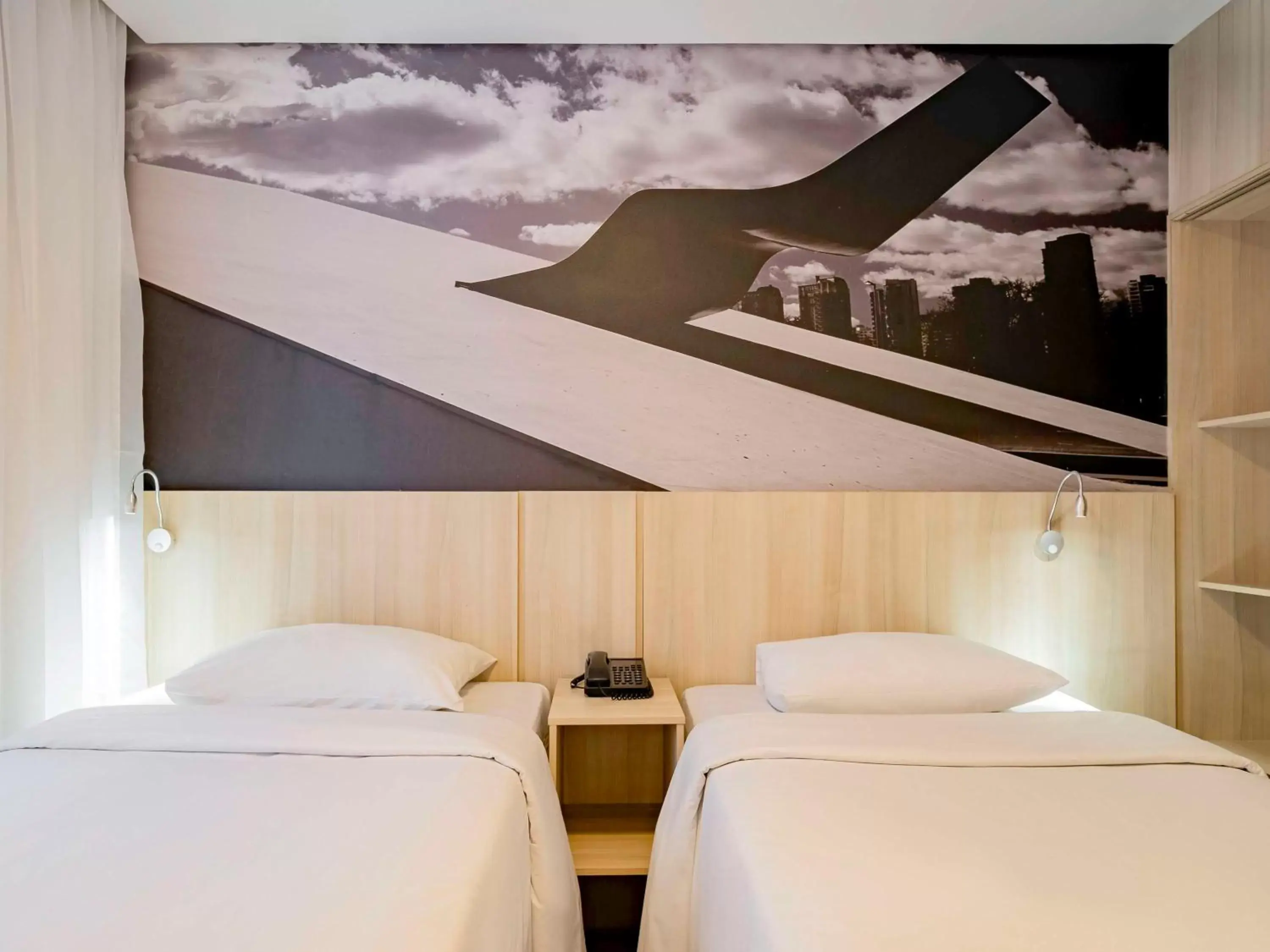 Bedroom, Bed in Mercure Sao Paulo Moema Times Square