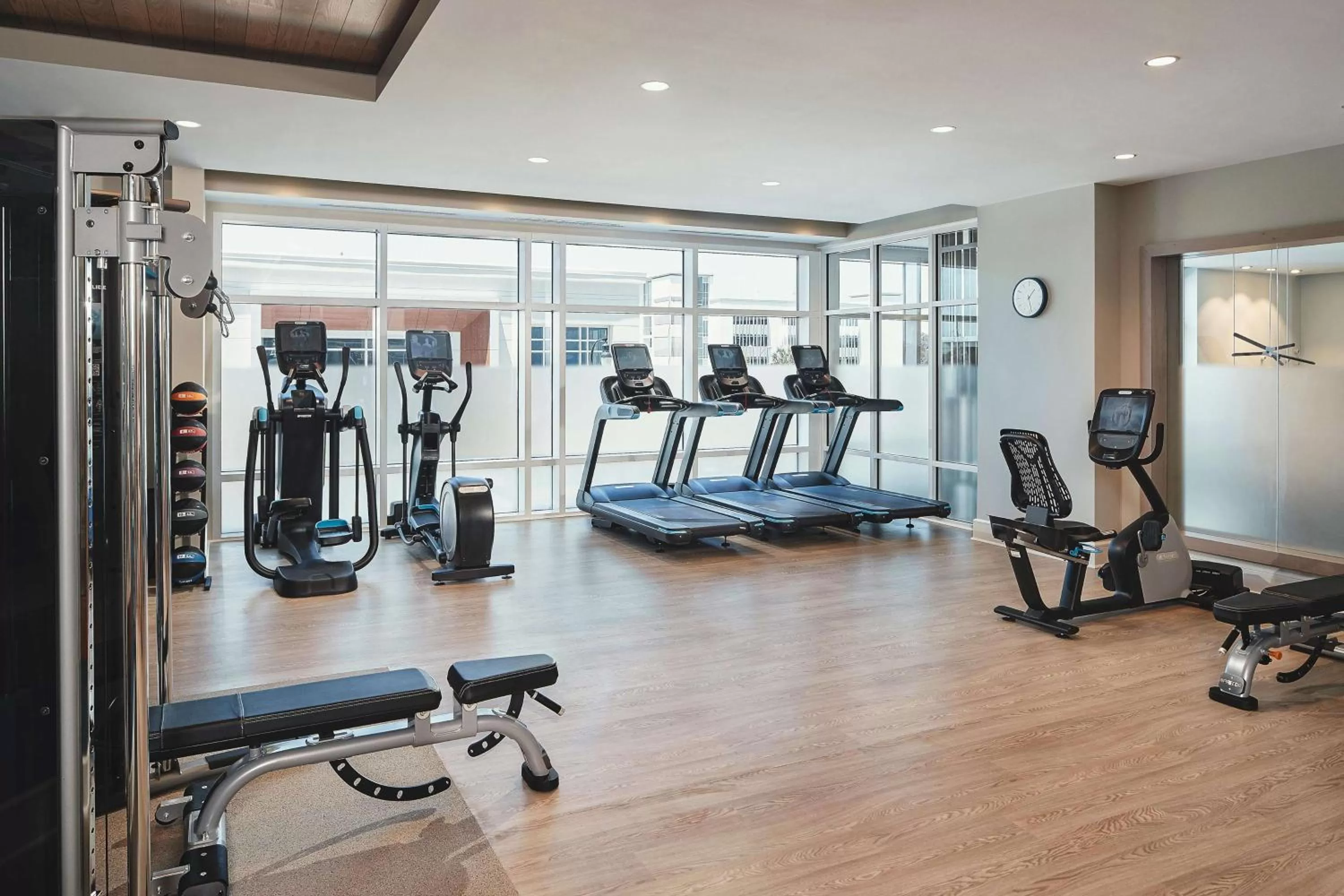Fitness centre/facilities in Hilton Grand Vacations Club Ocean Enclave Myrtle Beach