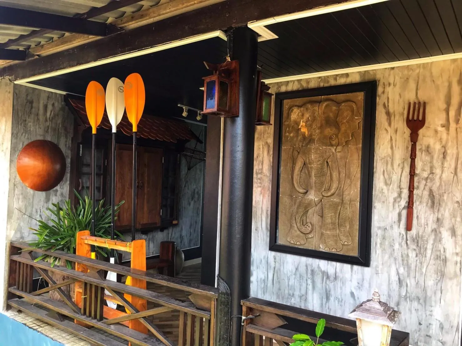 Balcony/Terrace in Mangrove House Lanta Old Town