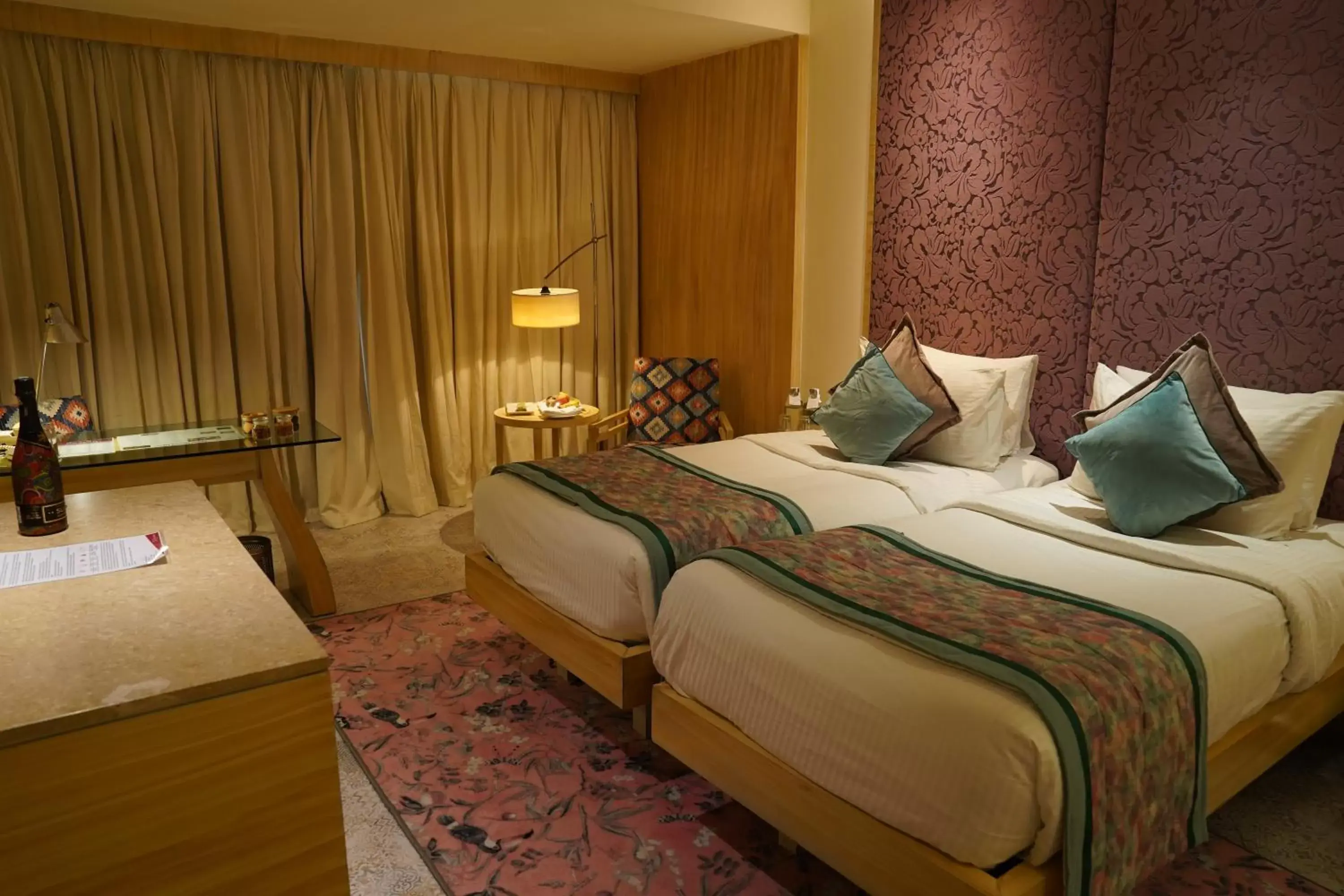 Bed in Hotel Royal Orchid Jaipur, 3 Kms to Airport