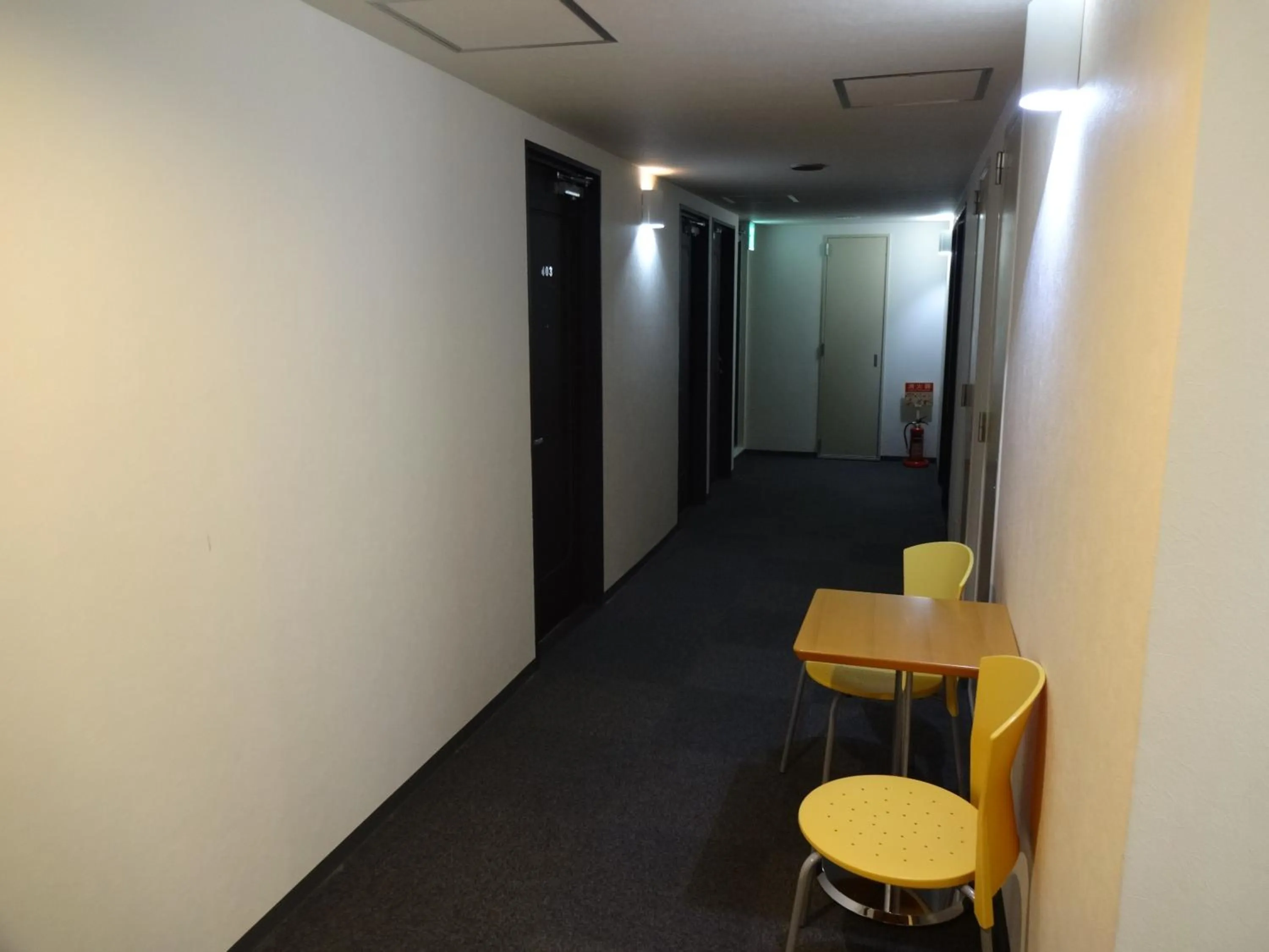 Seating area in Hotel Koshien