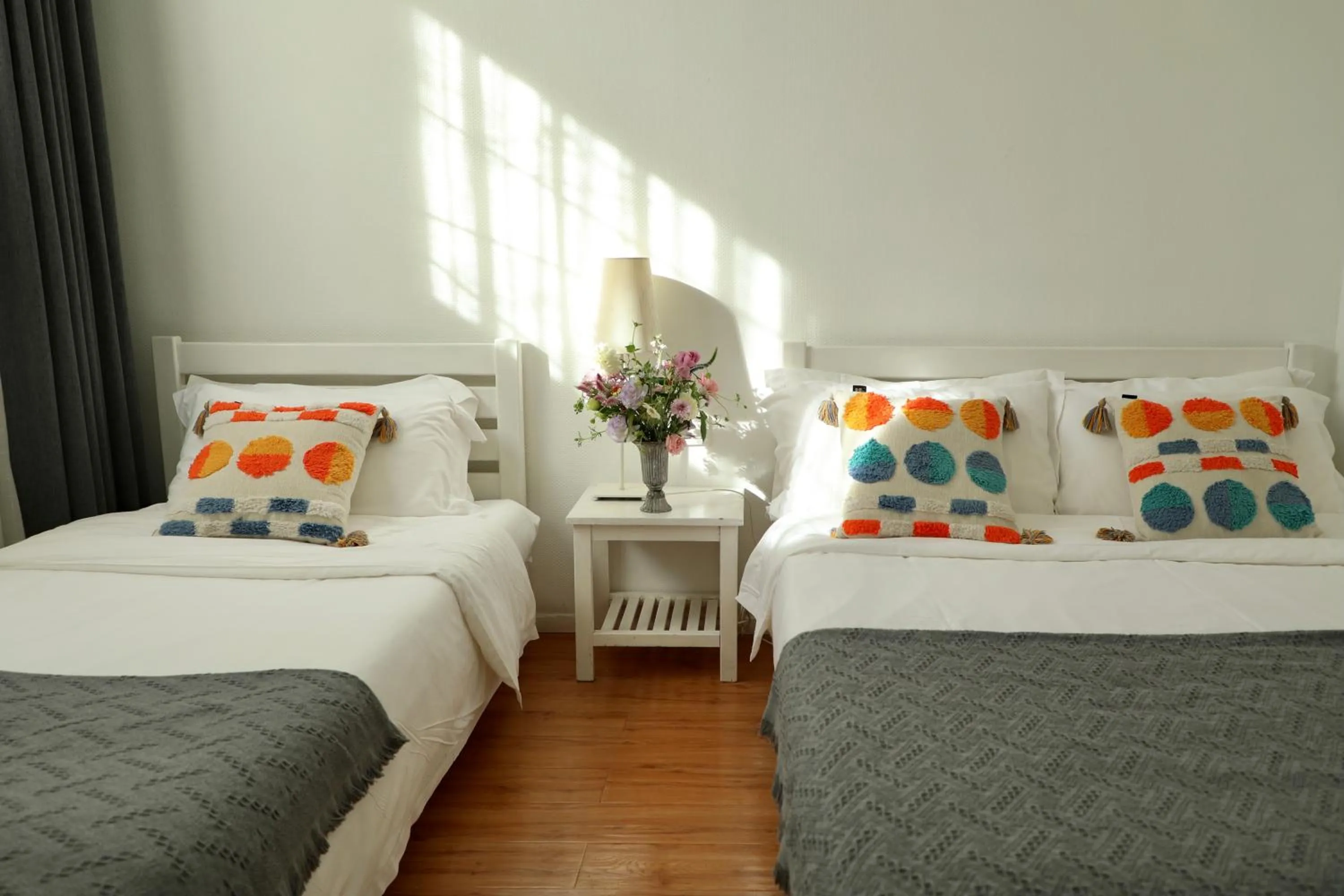 Bed in Peking Youth Hostel