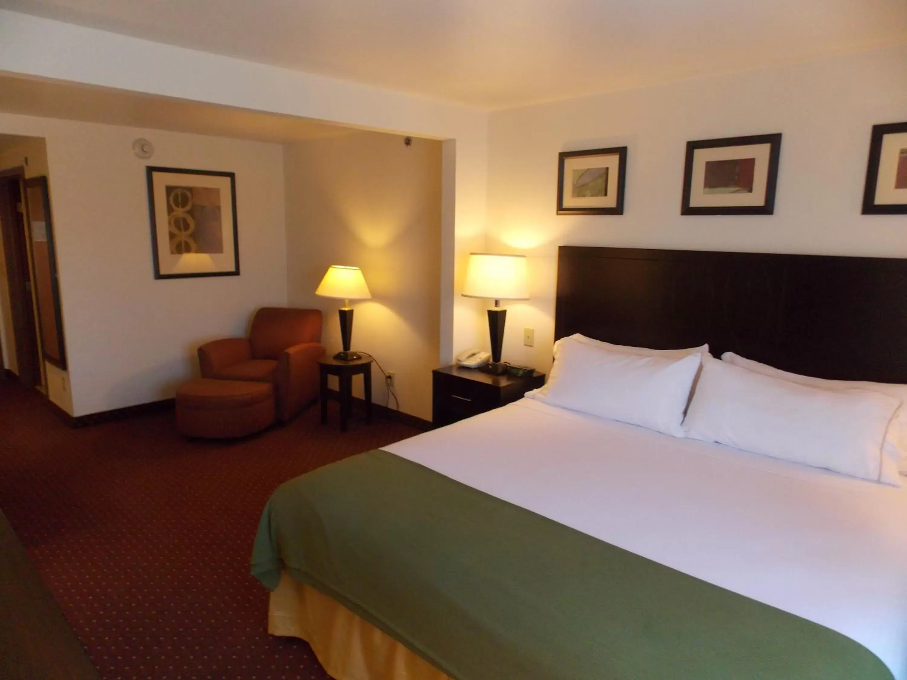 Photo of the whole room, Bed in Holiday Inn Express Syracuse-Fairgrounds, an IHG Hotel