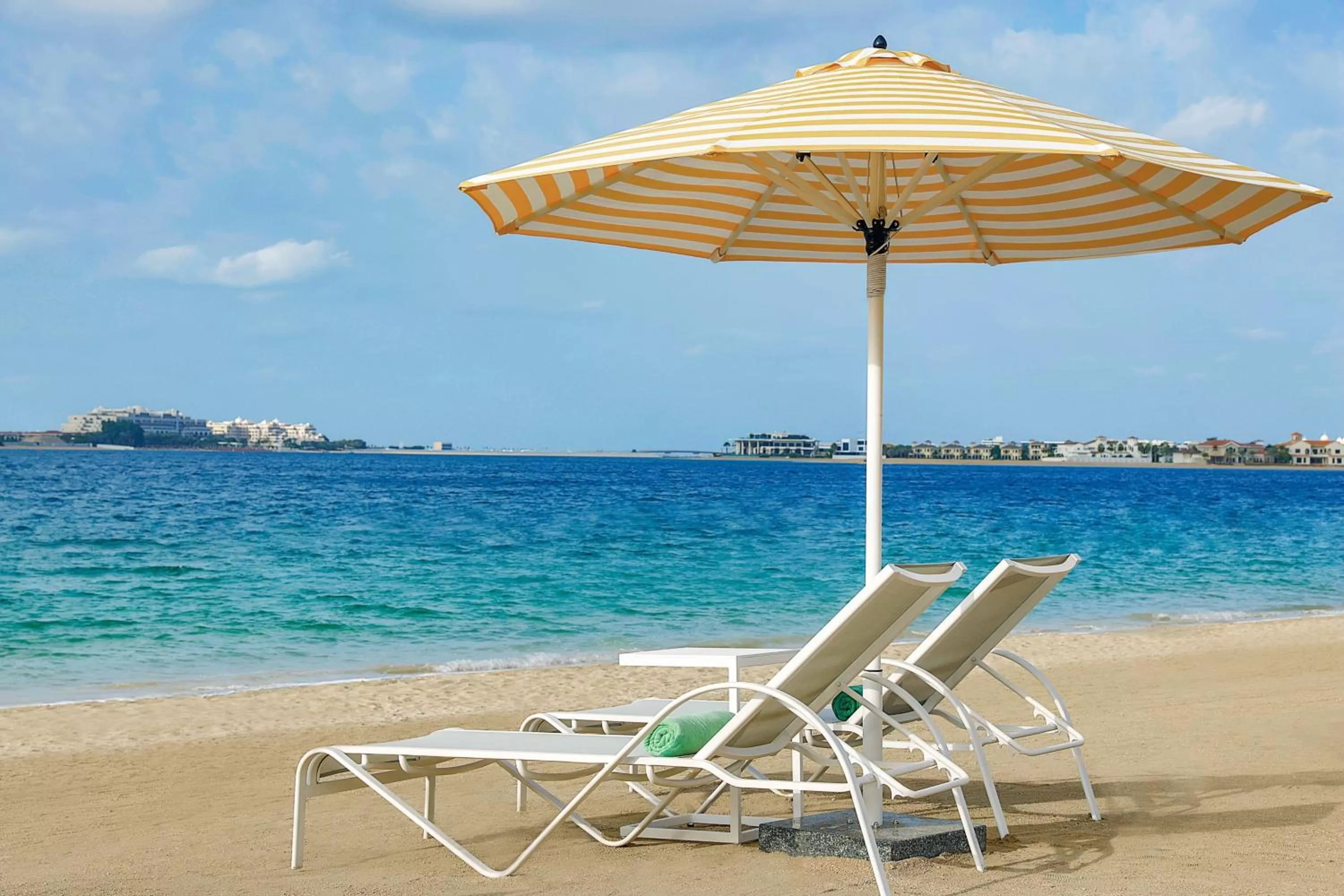 Beach in Marriott Resort Palm Jumeirah, Dubai