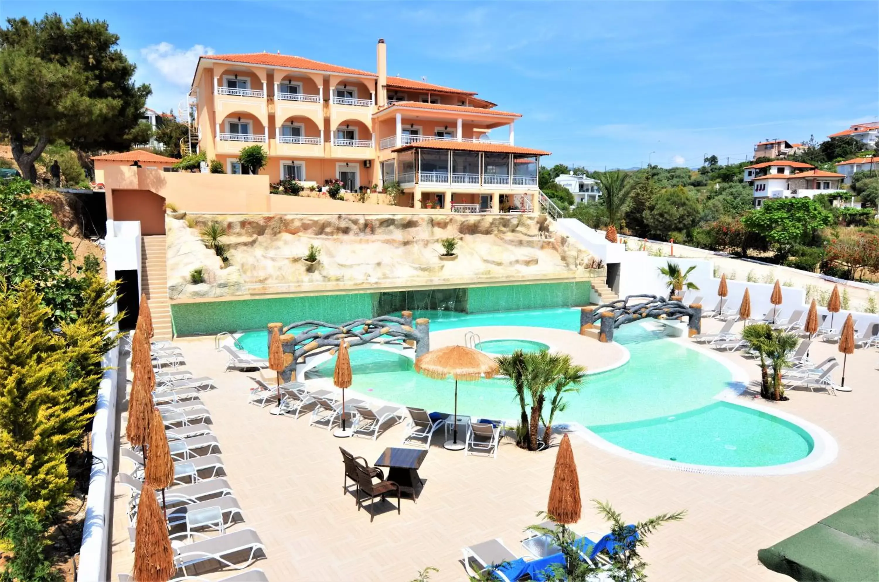 Property building, Pool View in Thassos Hotel Grand Beach