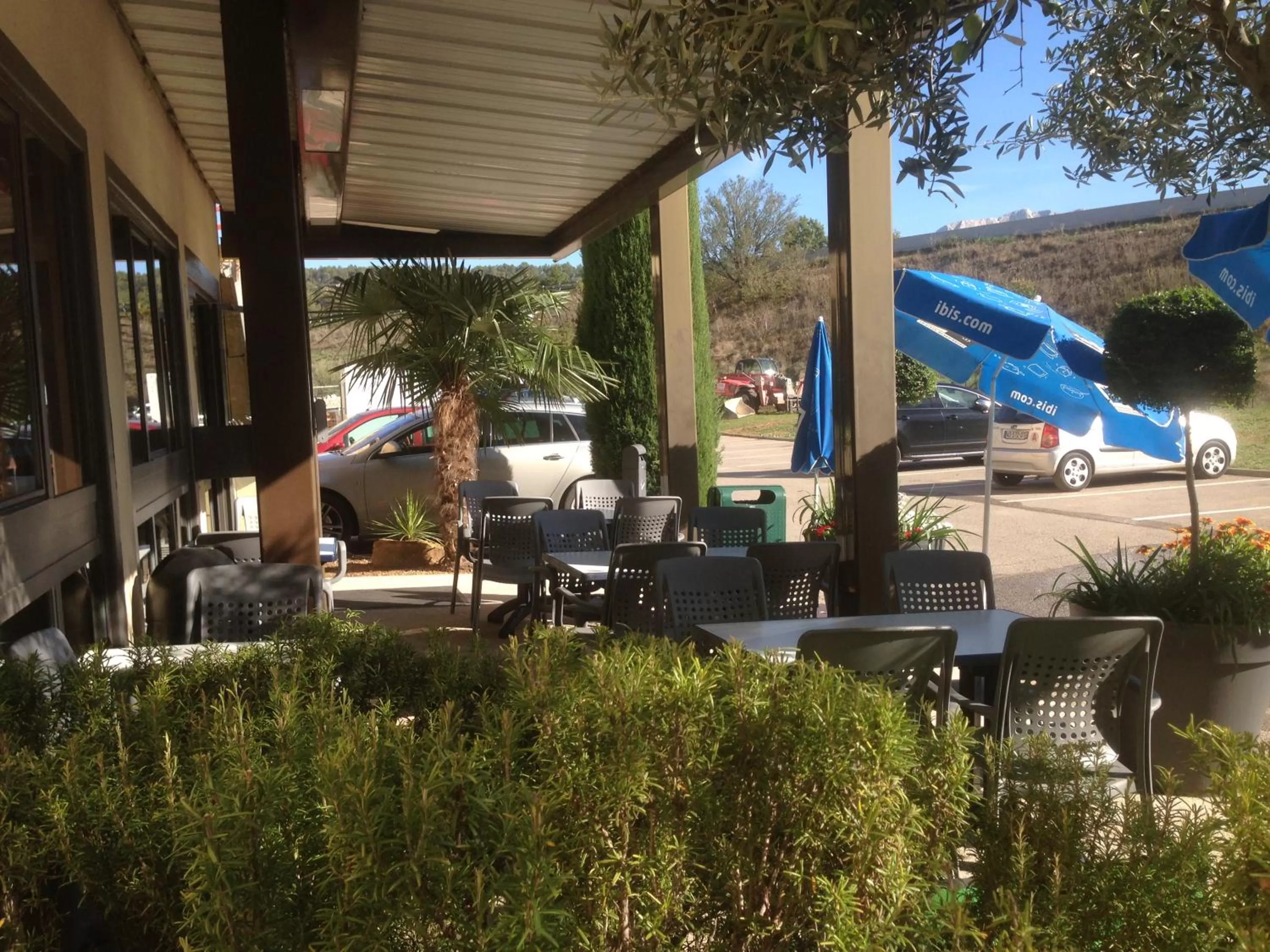 Balcony/Terrace in IBIS Budget Aix en Provence Est Le Canet