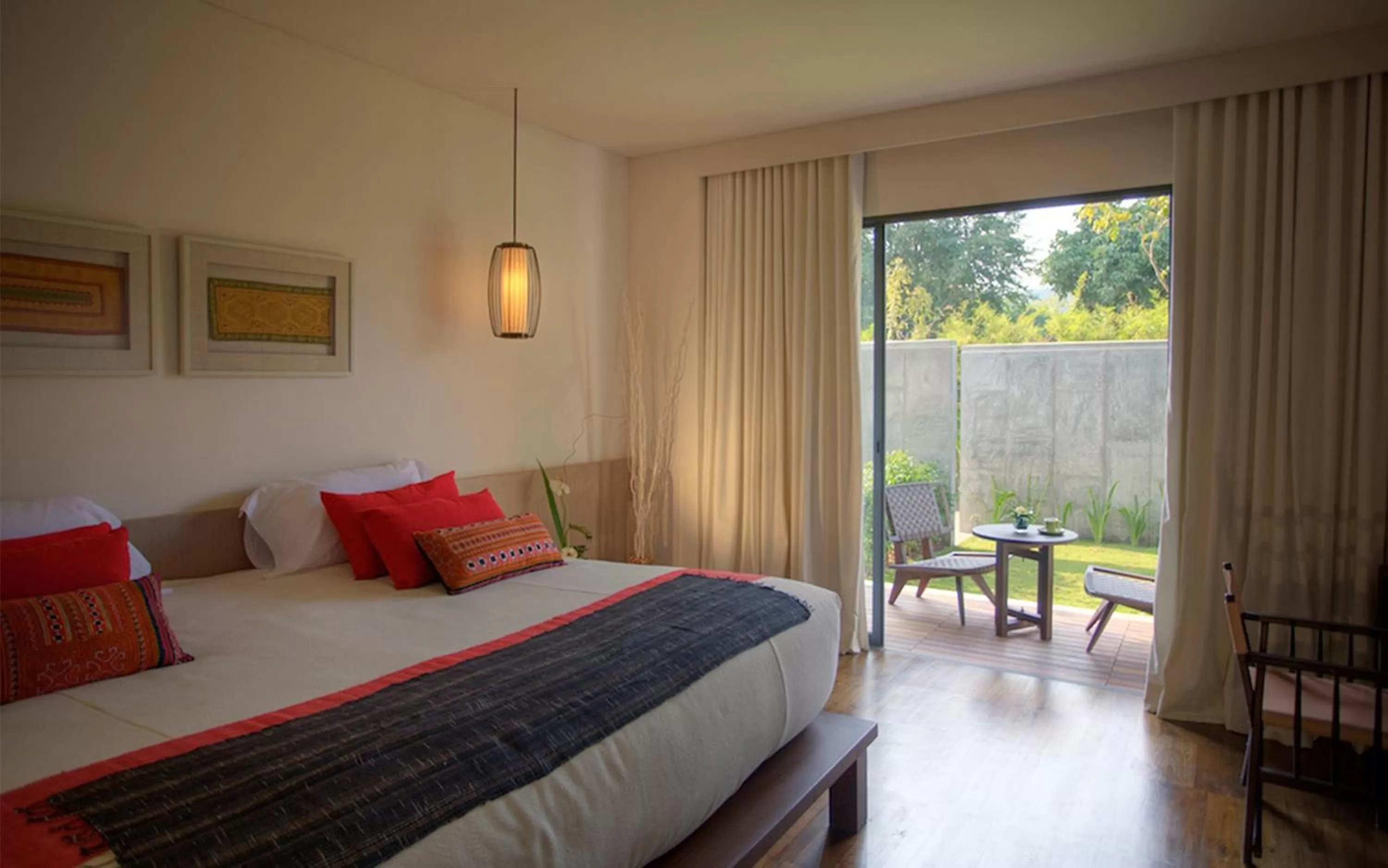 Bed in Veranda Chiang Mai Suite