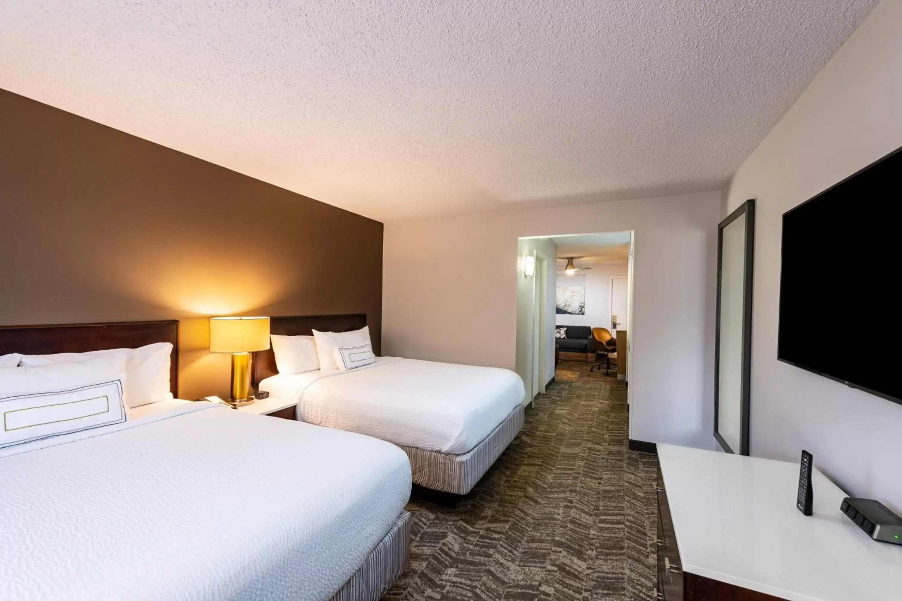 Bedroom, Bed in SpringHill Suites Houston Medical Center / NRG Park