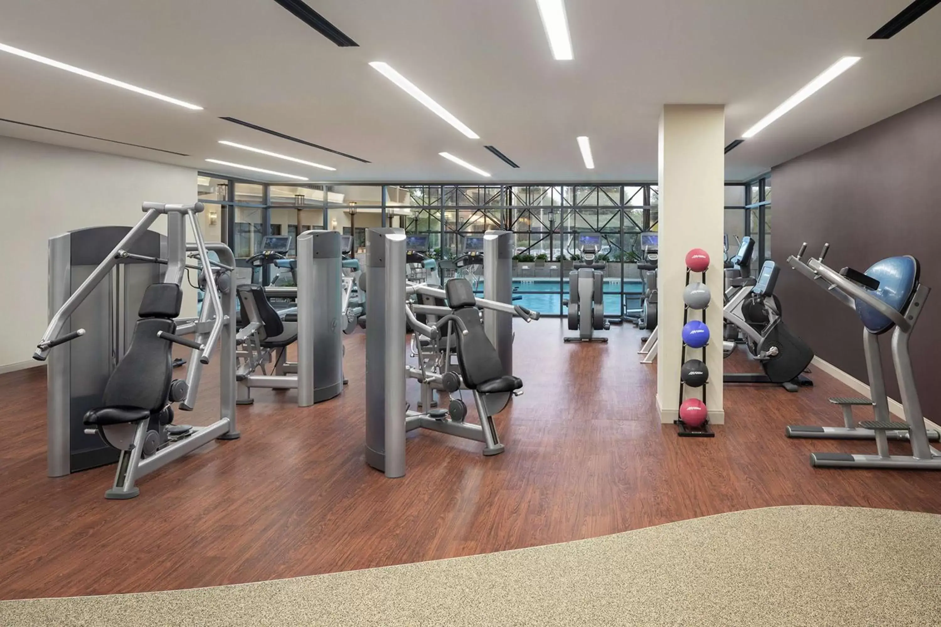 Fitness centre/facilities, Fitness Center/Facilities in DoubleTree by Hilton Hotel Newark Airport