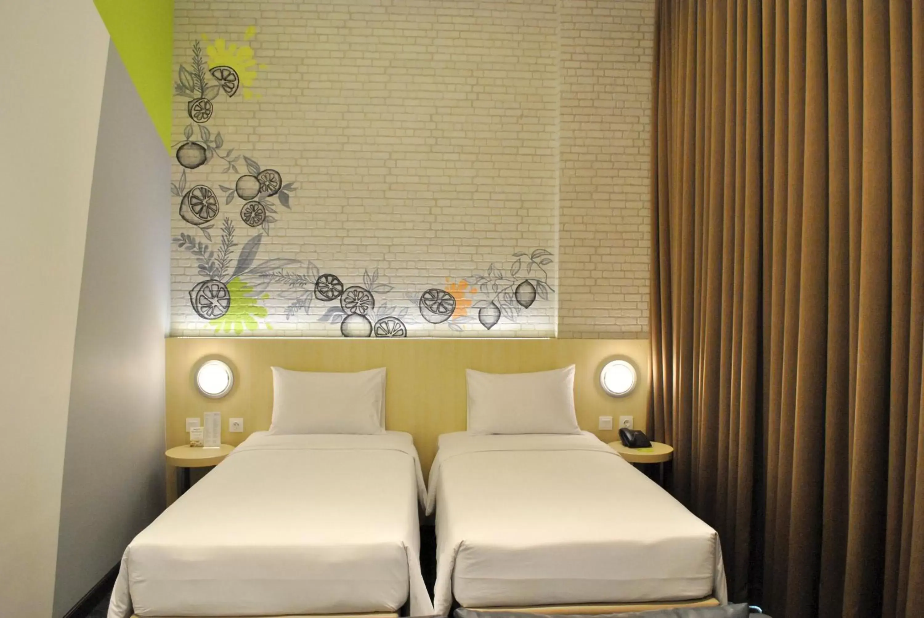 Bed in Zest Hotel Sukajadi Bandung