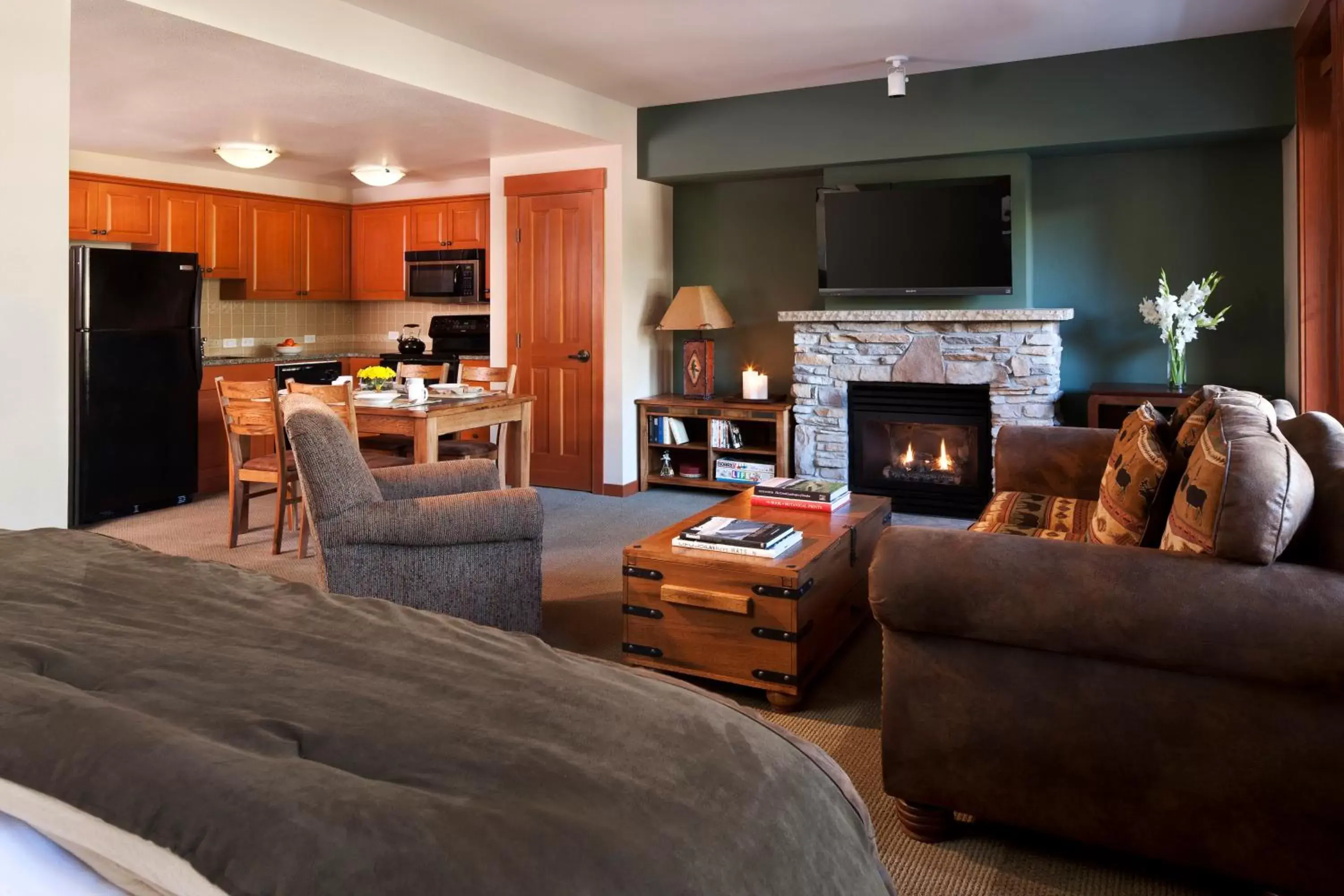 Seating Area in The Village Lodge