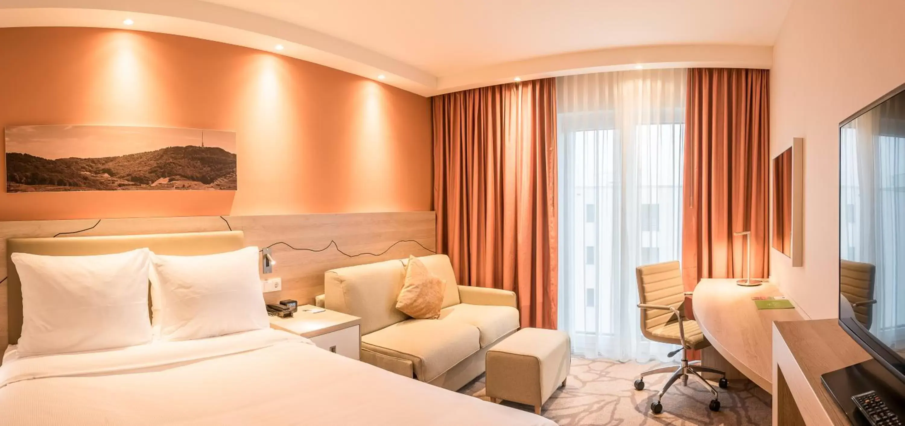 Bed in Hampton By Hilton Freiburg Bed in Hampton By Hilton Freiburg