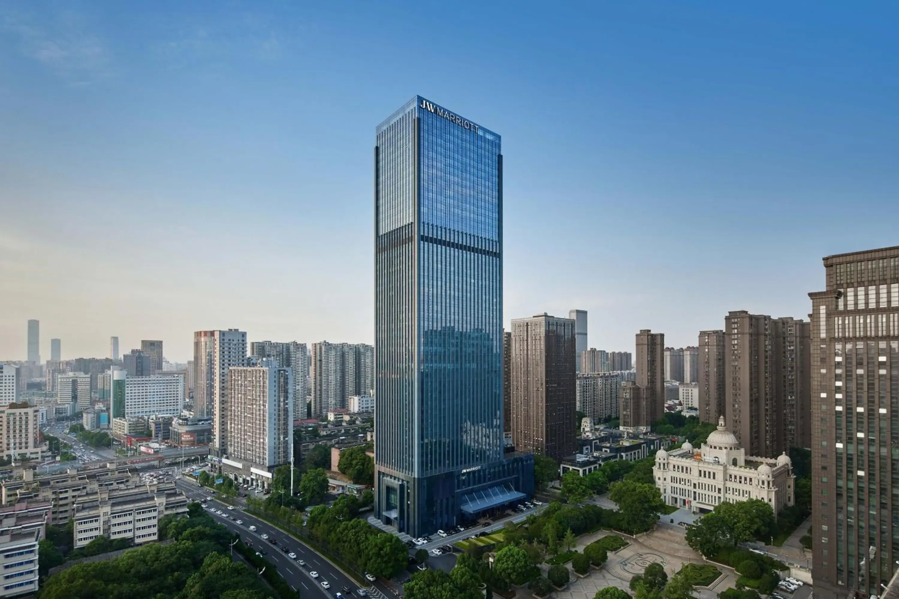 Property building in JW Marriott Hotel Changsha