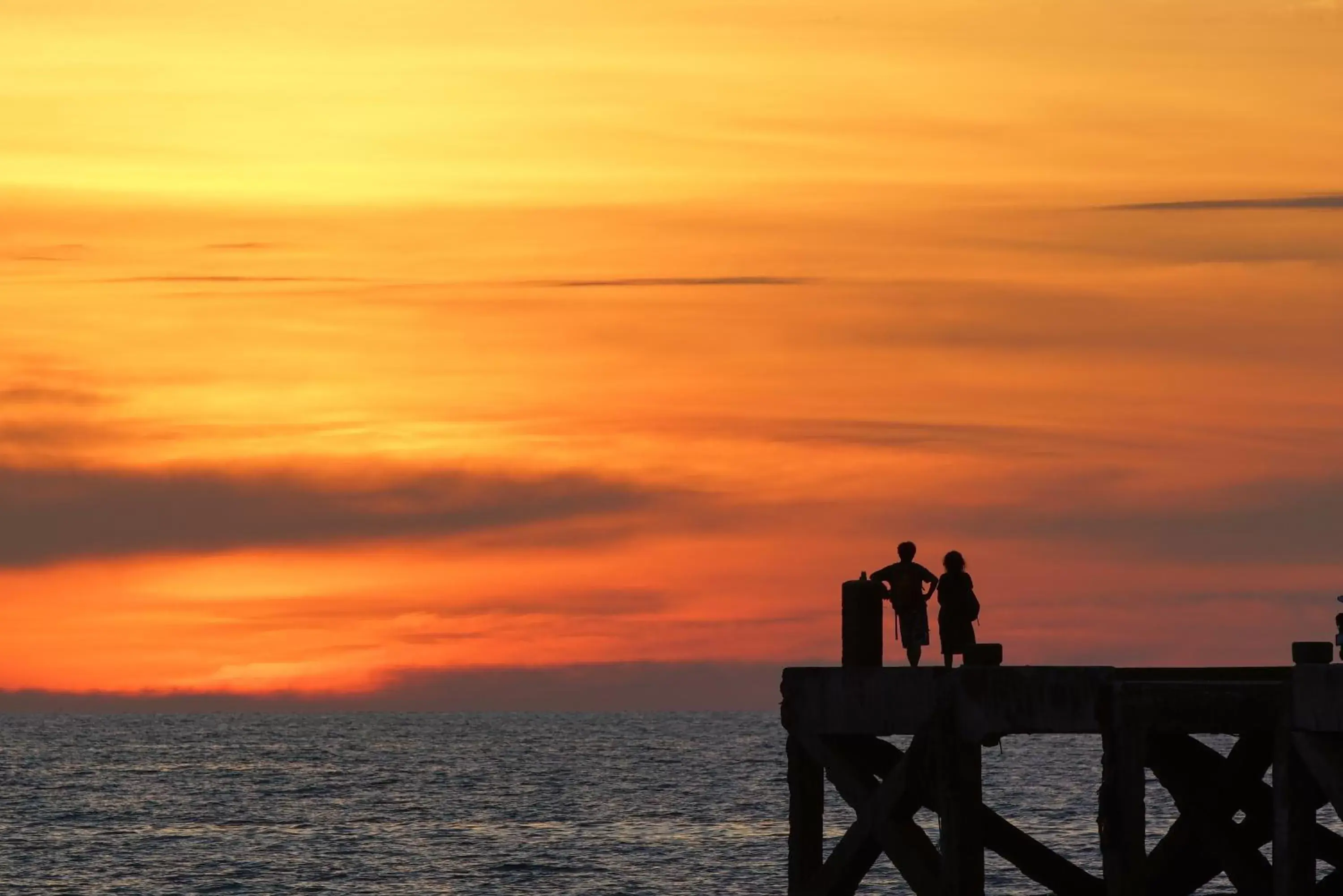 Sunset in Koh Kood Paradise Beach