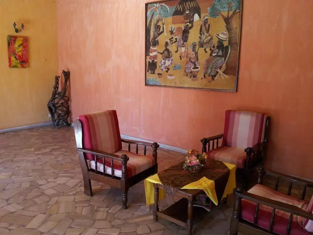 Seating Area in Hotel Aurore Lomé