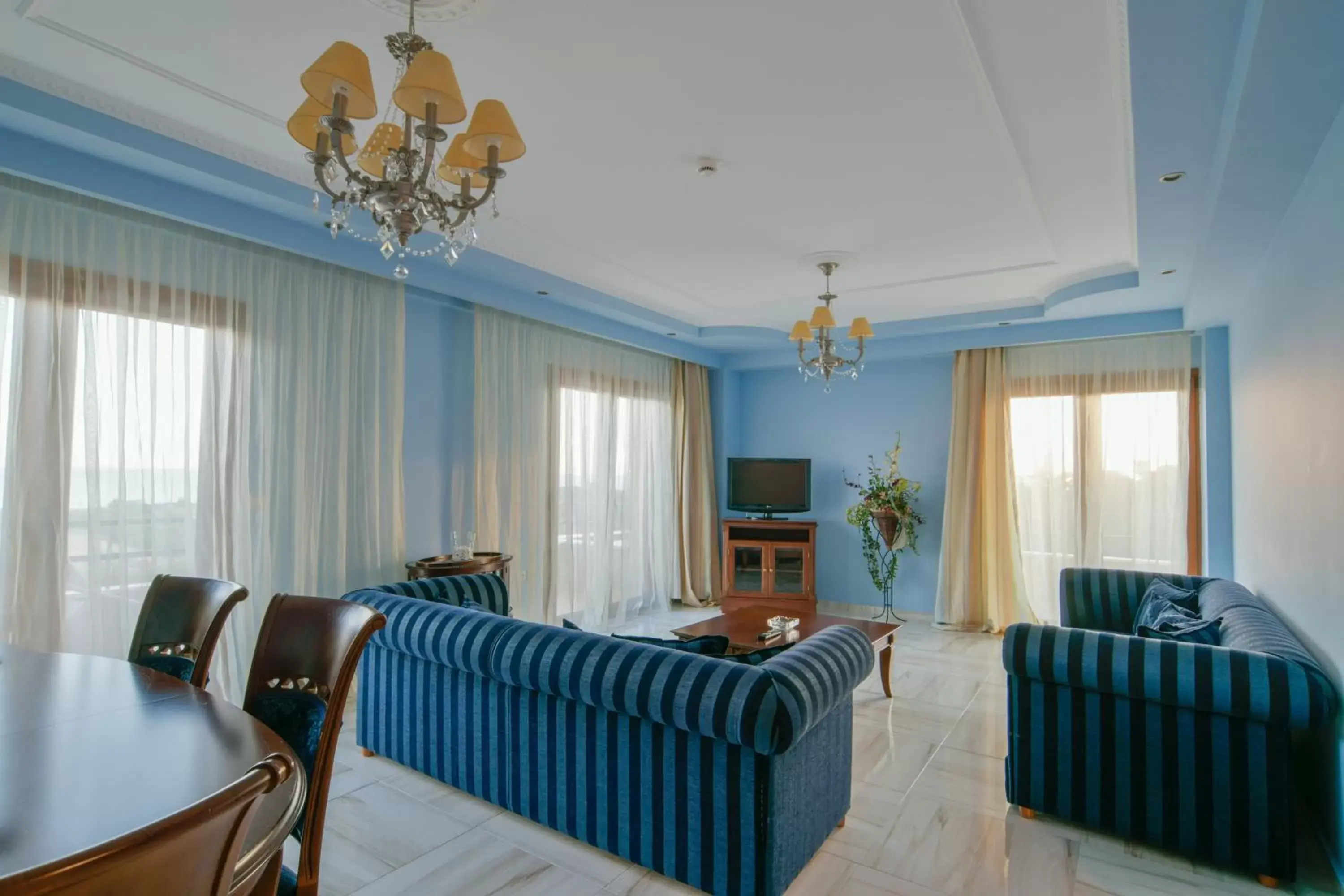 Living room, Seating Area in Nefeli Hotel