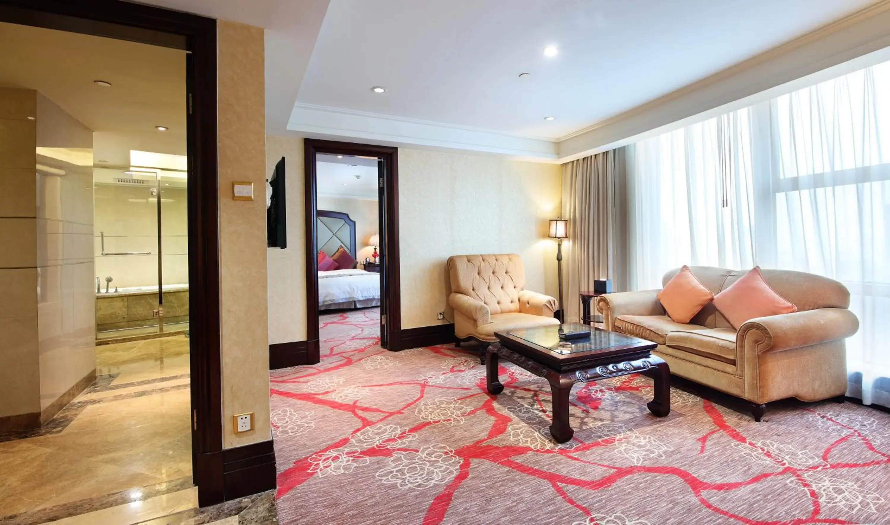 Living room, Seating Area in Royal Mediterranean Hotel