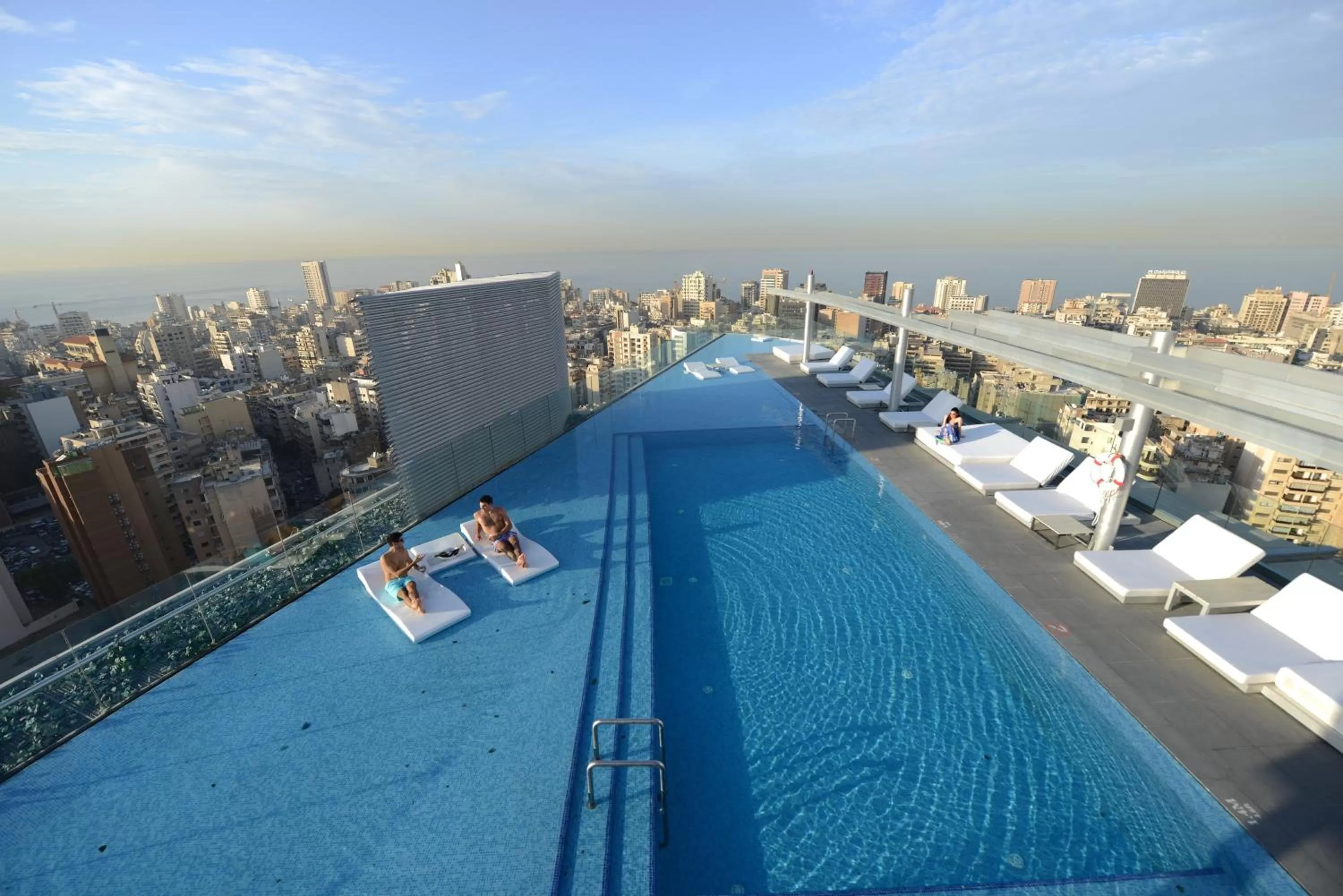 Swimming pool in Staybridge Suites Beirut by IHG