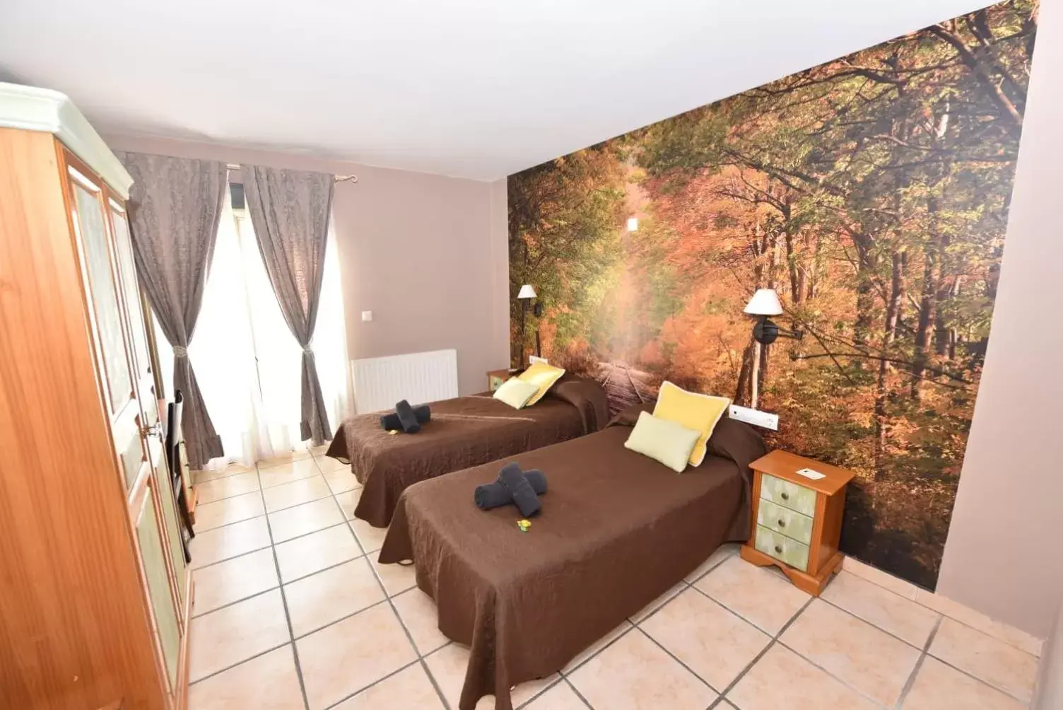 Double or Twin Room with View - single occupancy in Hotel Rural el Castillo Double or Twin Room with View - single occupancy in Hotel Rural el Castillo