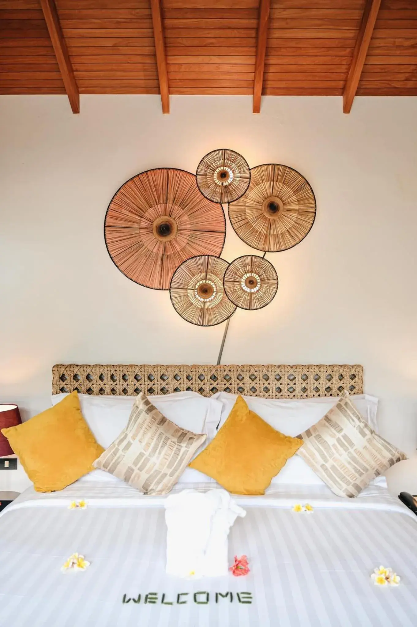 Bed in Tango Luxe Beach Villa, Koh Samui - SHA Extra Plus