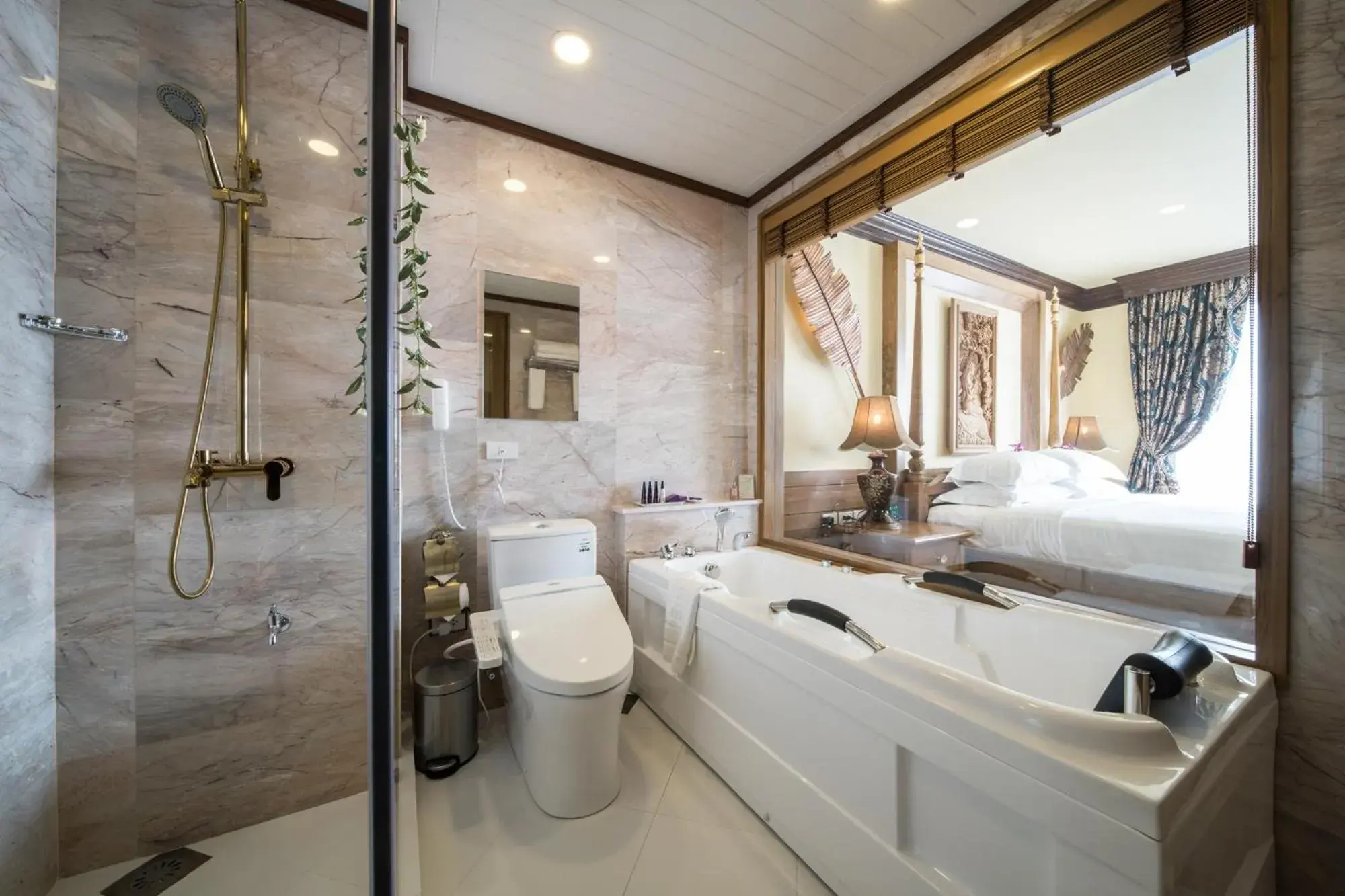 Bathroom in Peak Nimman Prestige Hotel